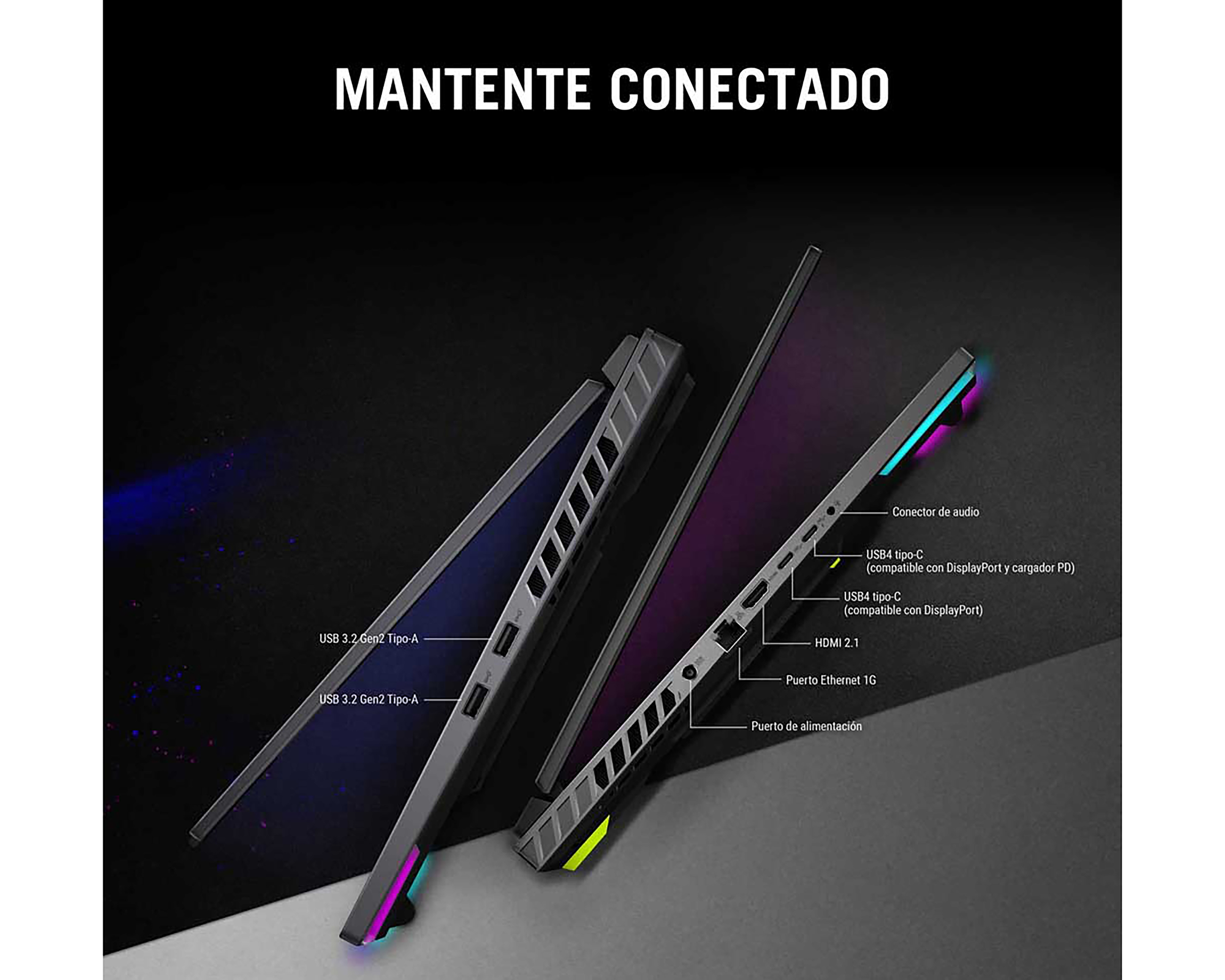 Foto 10 pulgar | Foto 9 | Laptop Gamer Asus Rog Strix G16 16 Pulgadas Nvidia GeForce RTX 5060 16 GB RAM 1 TB SSD Gris