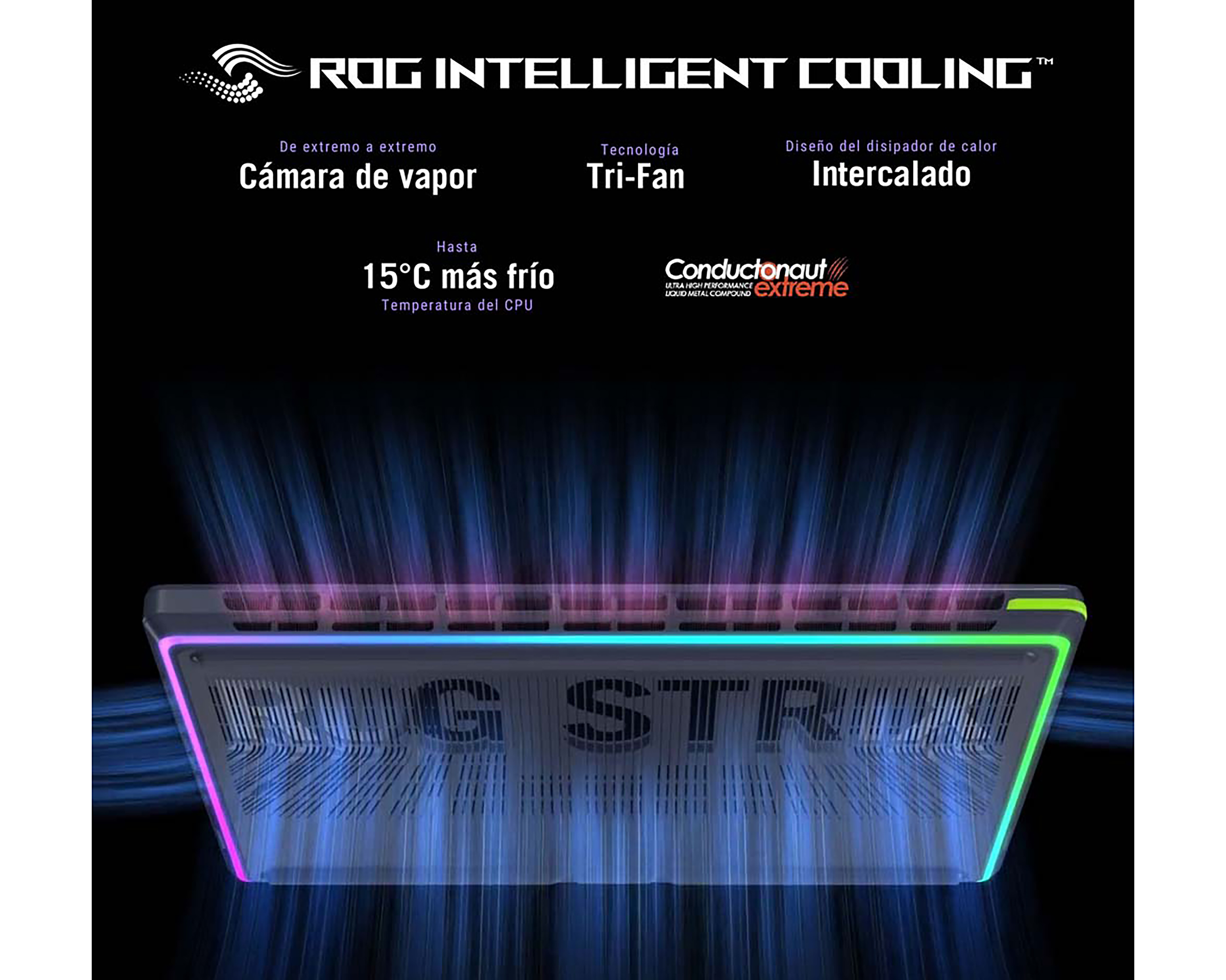 Foto 6 pulgar | Foto 5 | Laptop Gamer Asus G815LR-S8018W 18 Pulgadas NVIDIA GeForce RTX 5070 Ti 32 GB RAM 1 TB Negra