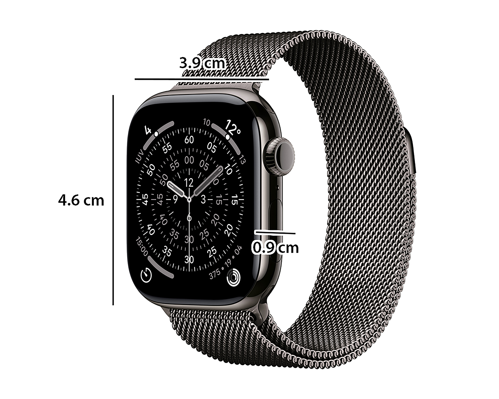 Foto 11 pulgar | Foto 10 | Apple Watch Series 11 46 mm Pizarra