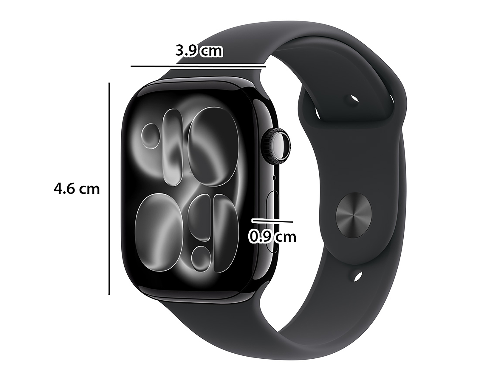 Foto 11 pulgar | Foto 10 | Preventa Apple Watch Series 11 46 mm Negro Azabache