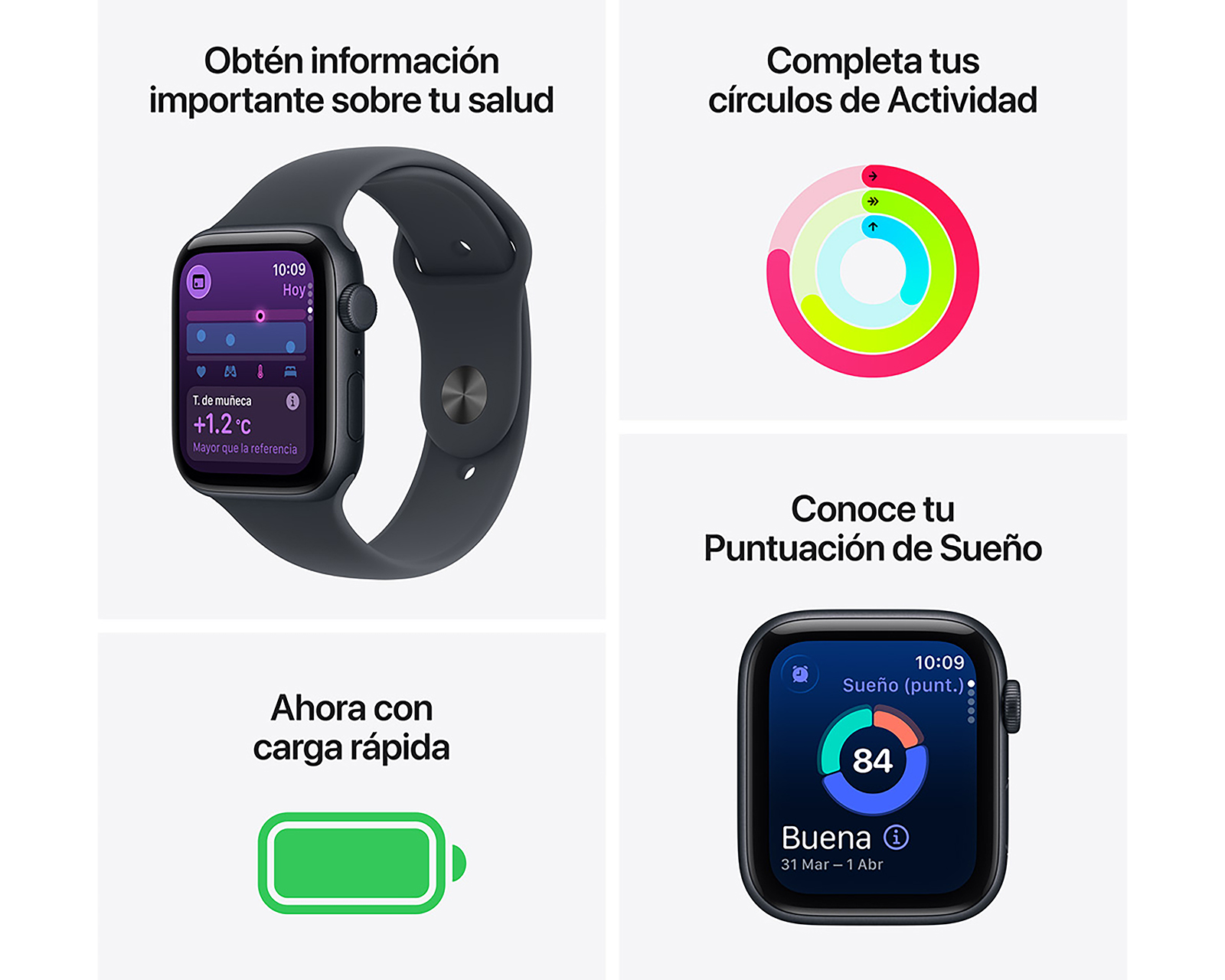 Foto 4 pulgar | Foto 3 | Preventa Apple Watch SE 3 40 mm Blanco Estelar