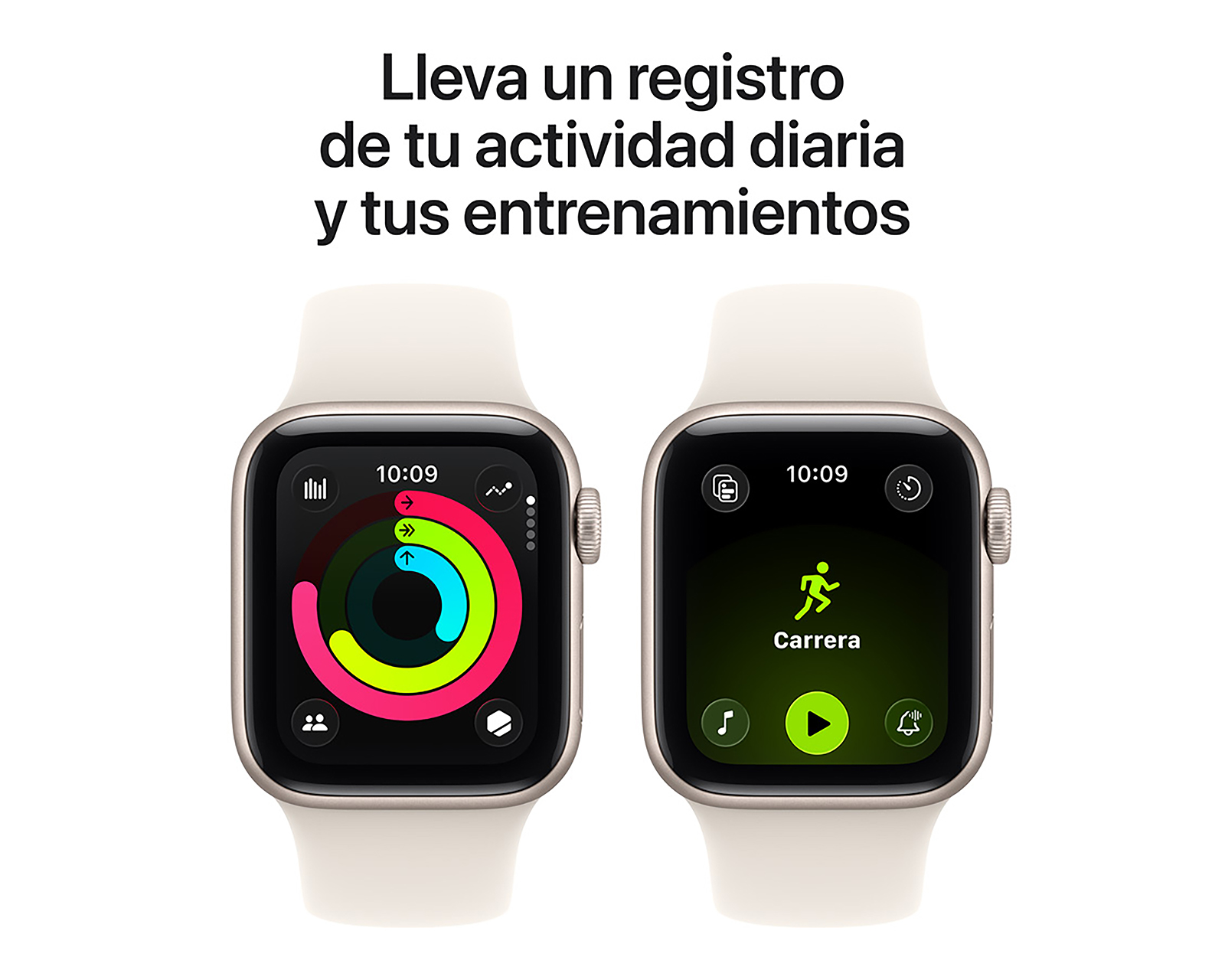 Foto 7 pulgar | Foto 6 | Apple Watch SE 3 40 mm Blanco Estelar