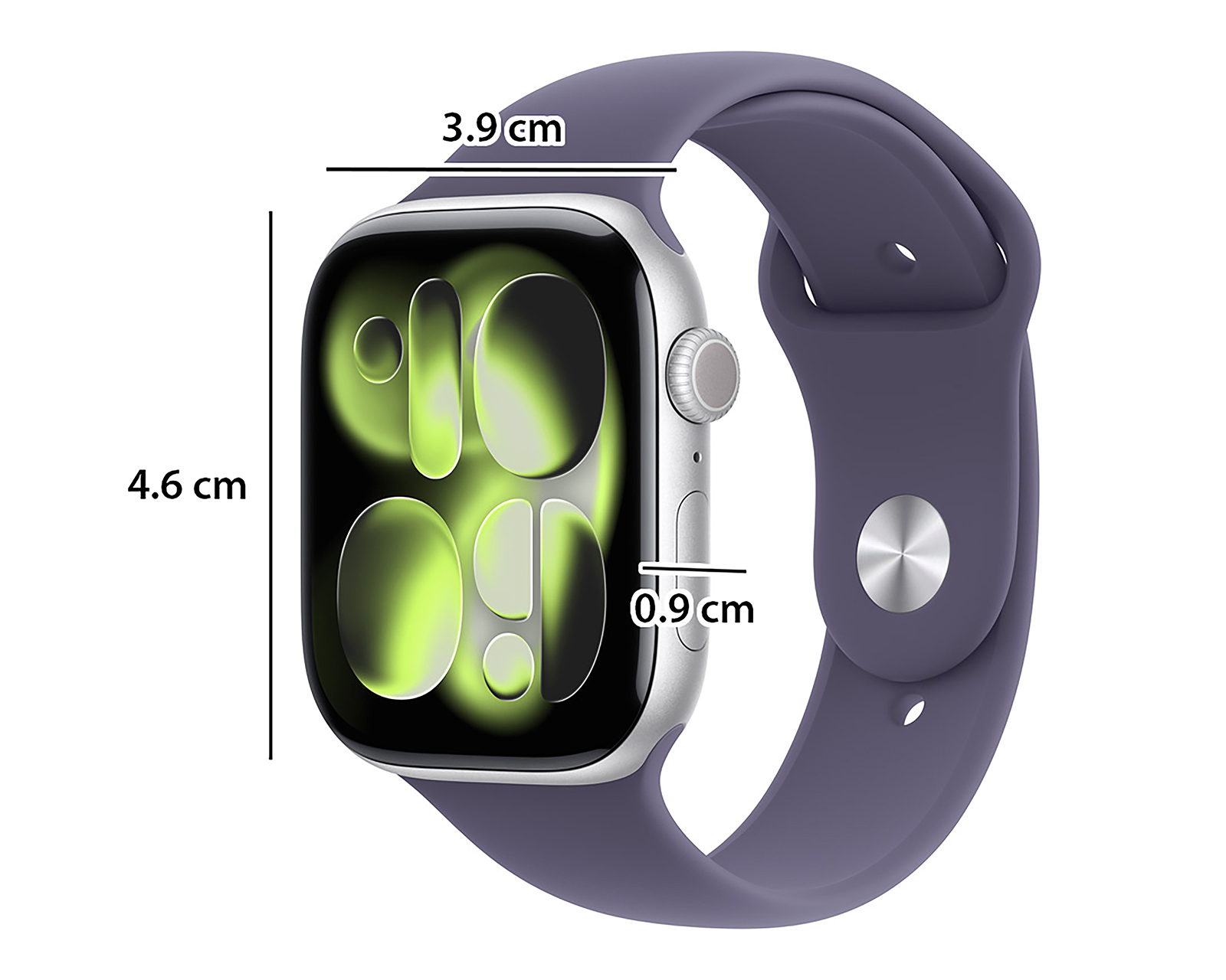 Foto 11 pulgar | Foto 10 | Preventa Apple Watch Series 11 46 mm Plata