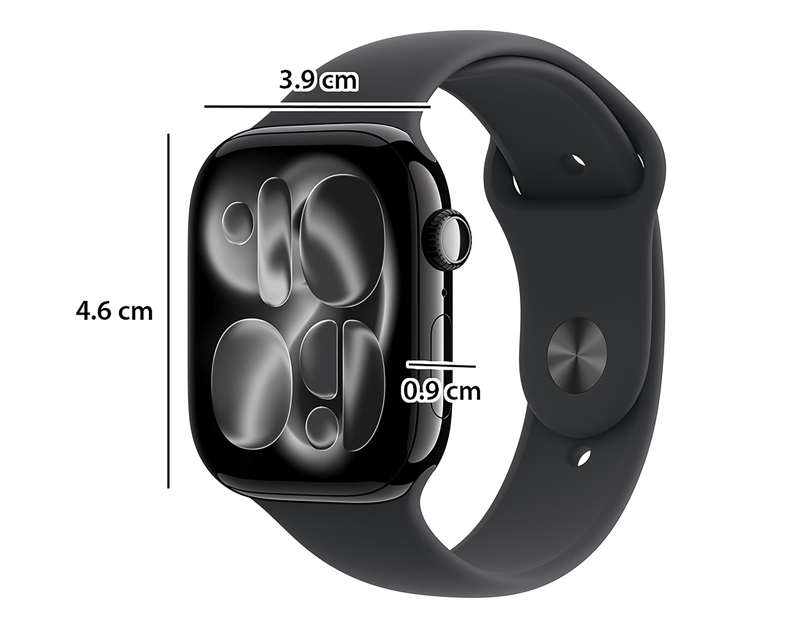 Foto 11 pulgar | Foto 10 | Apple Watch Series 11 46 mm Negro Azabache