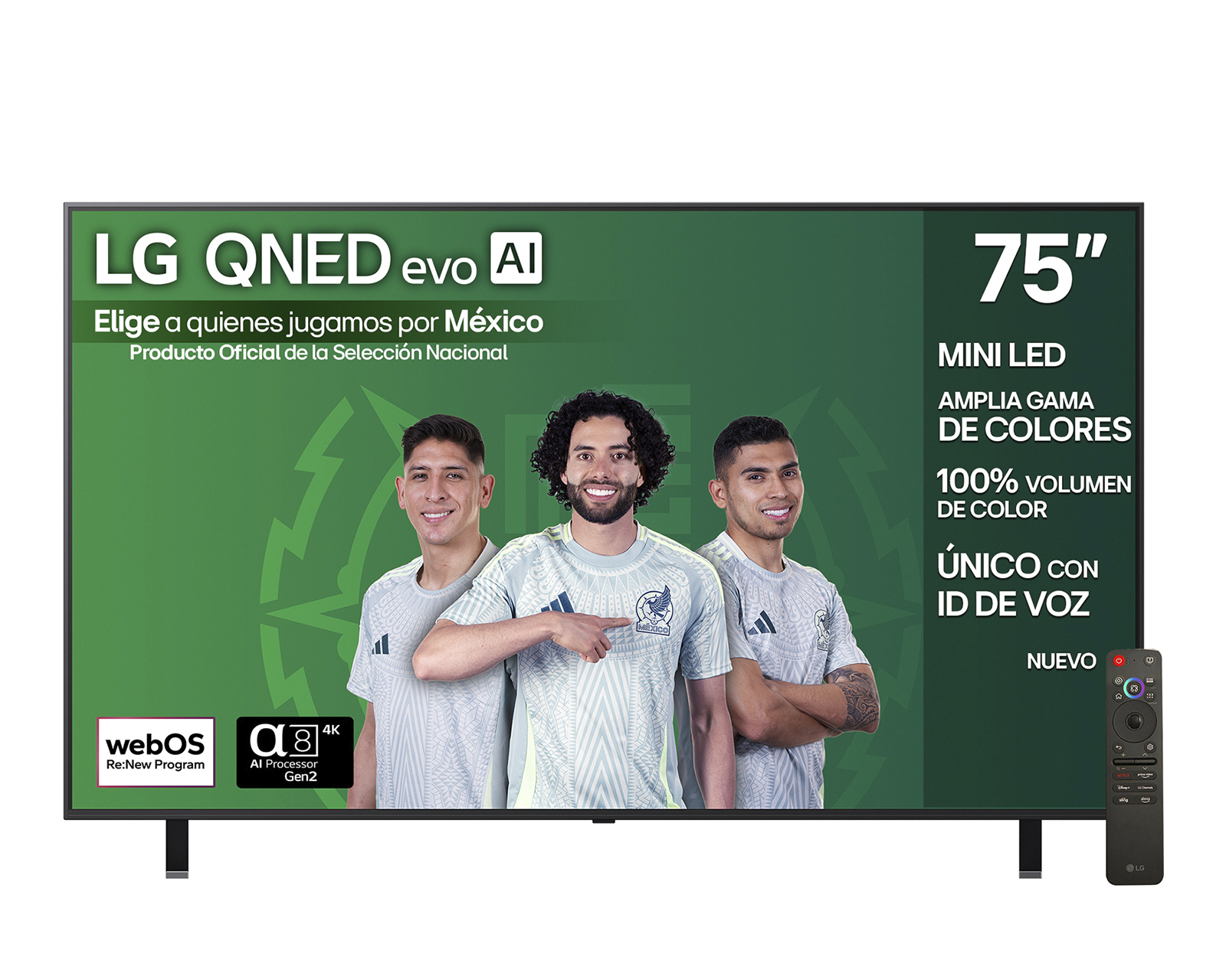 Foto 1 | Foto 1 | Pantalla Smart TV LG QNED evo AI  75 Pulgadas UHD 75QNED85ASG