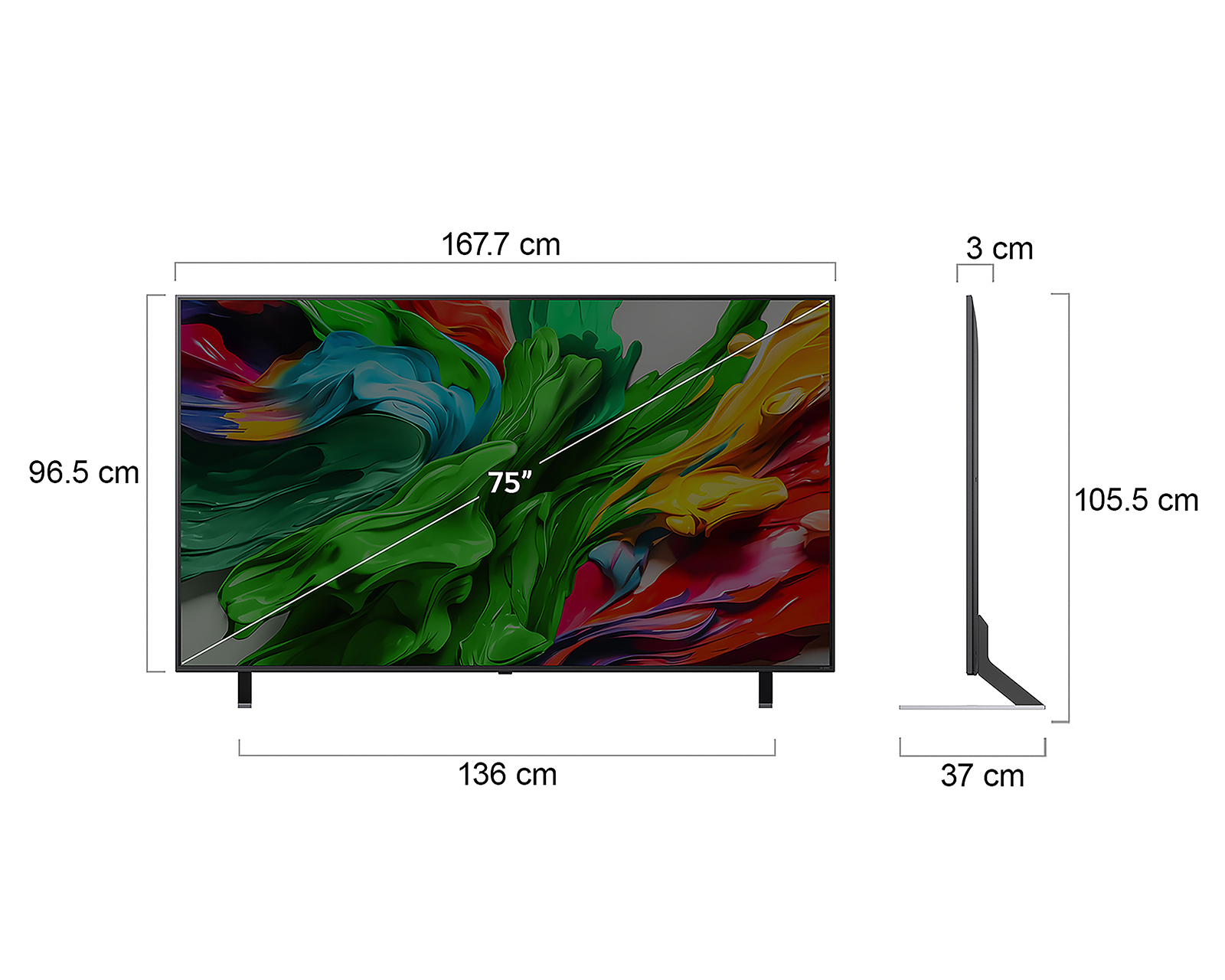 Foto 11 pulgar | Foto 10 | Pantalla Smart TV LG QNED evo AI  75 Pulgadas UHD 75QNED85ASG