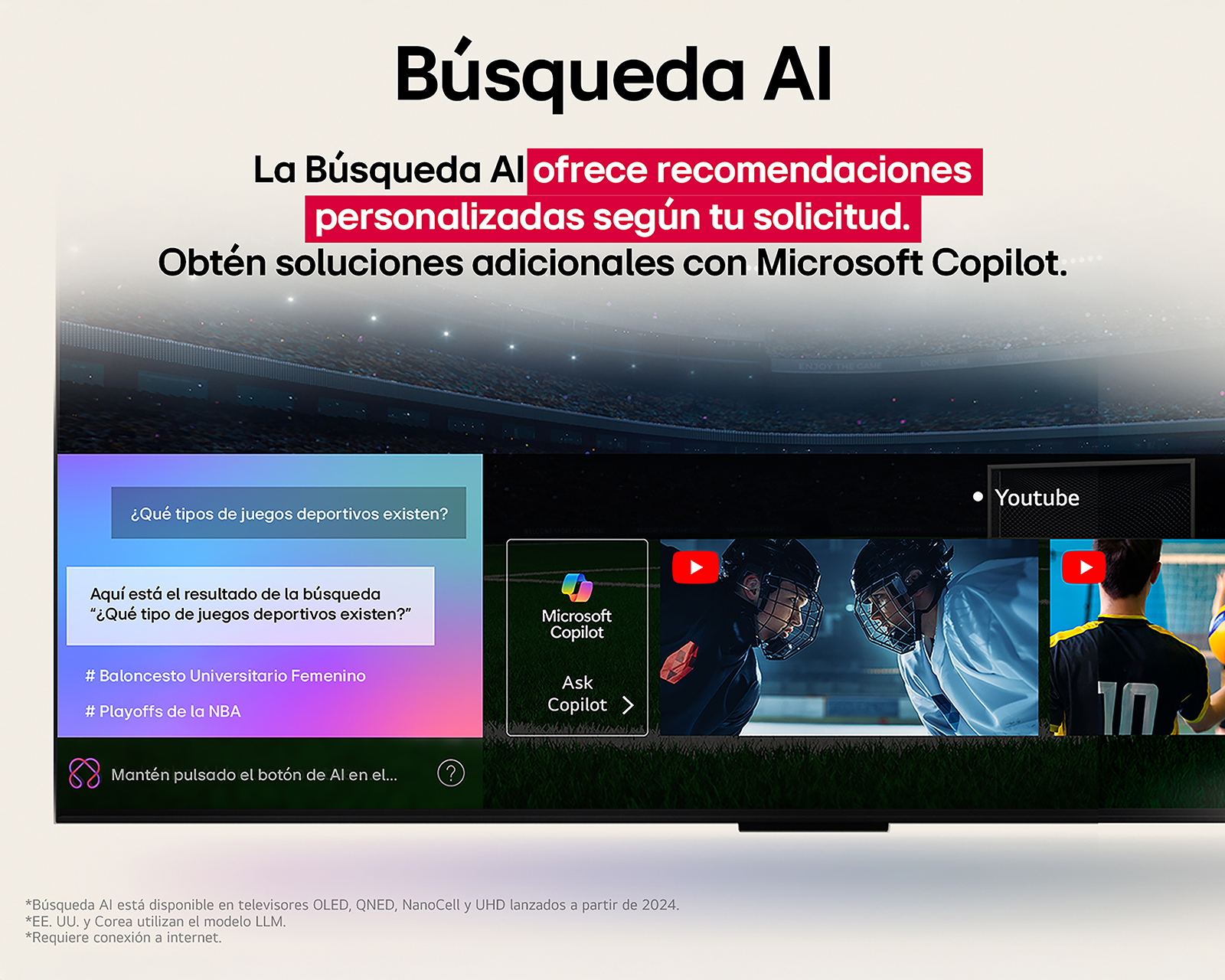 Foto 6 | Foto 6 | Pantalla Smart TV LG QNED evo AI  75 Pulgadas UHD 75QNED85ASG