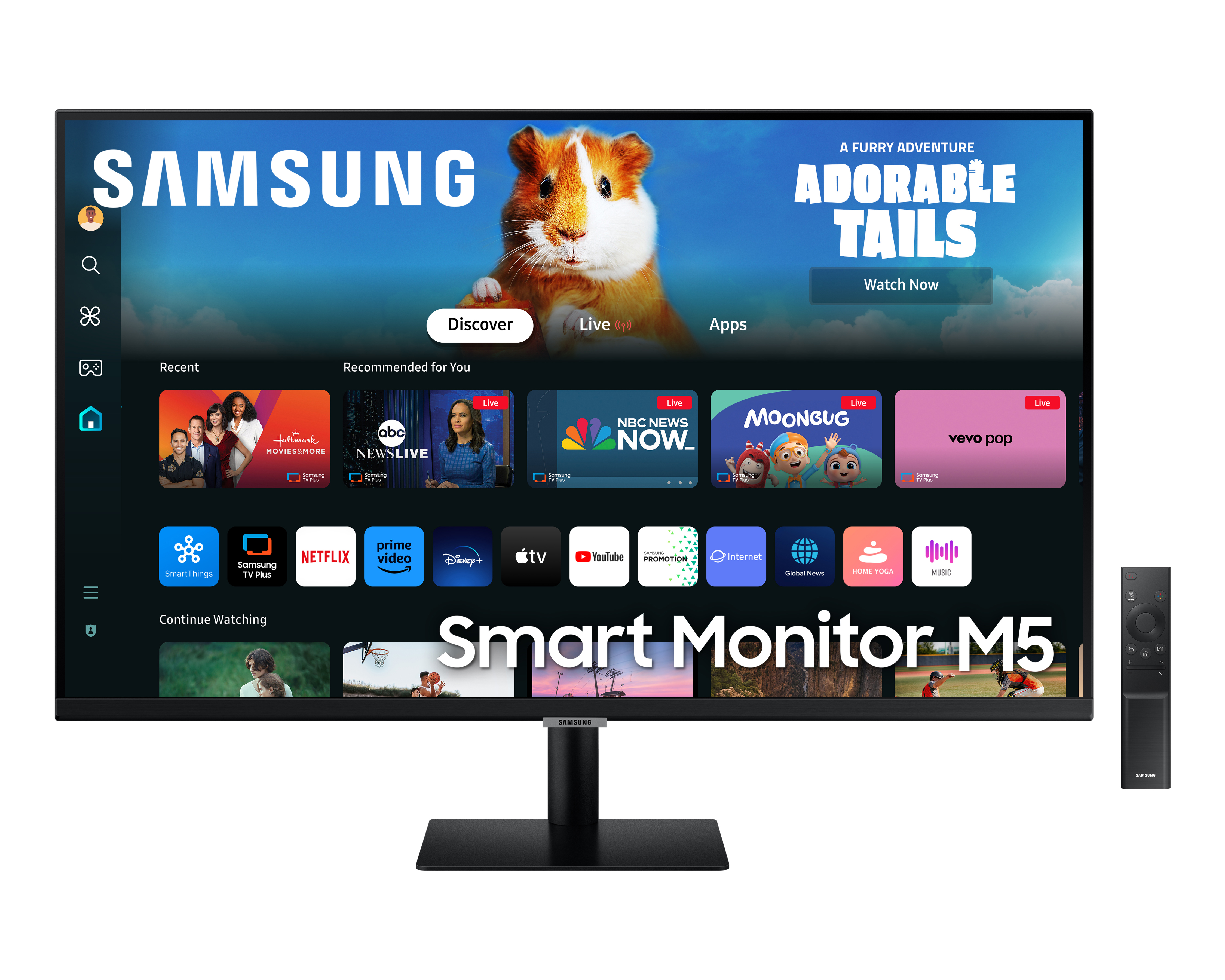 Monitor Samsung Smart M5 32 Pulgadas FHD 60 Hz