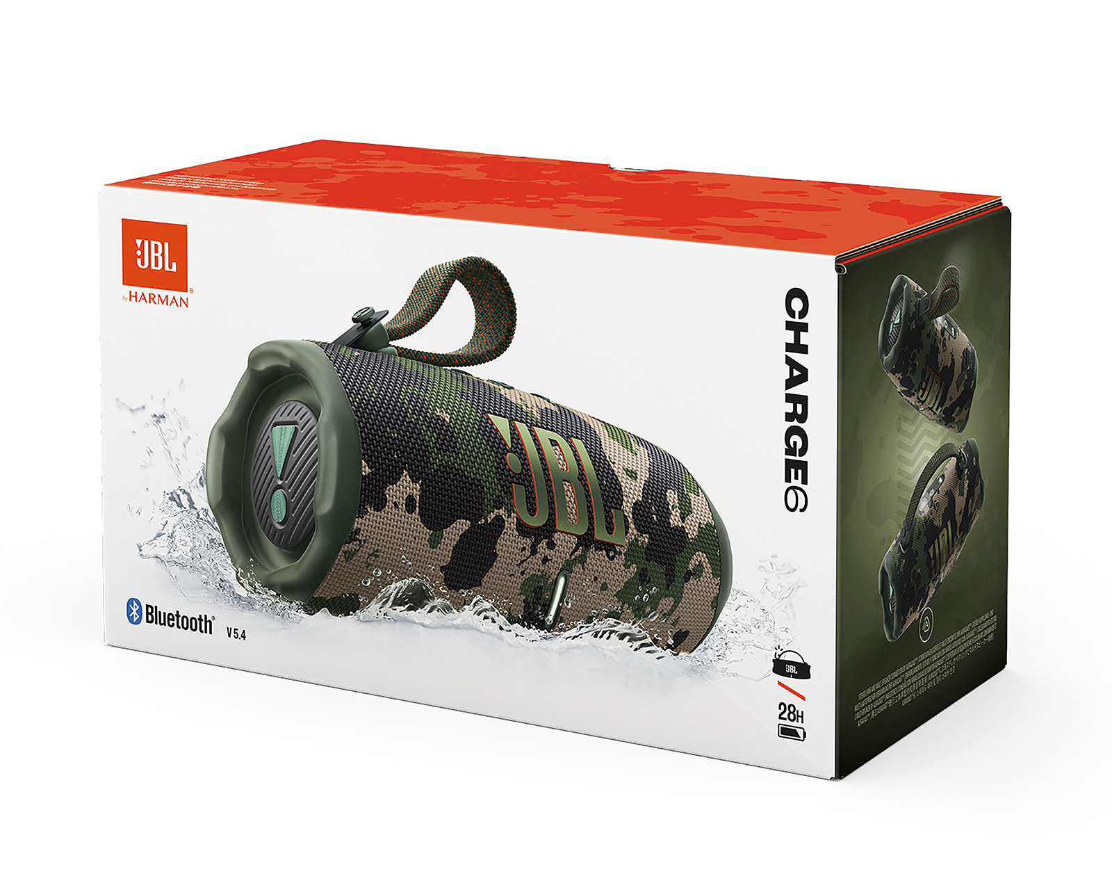 Foto 6 | Foto 6 | Bocina Bluetooth JBL JBLCHARGE6PURAM 45 Watts con Resistencia al Agua