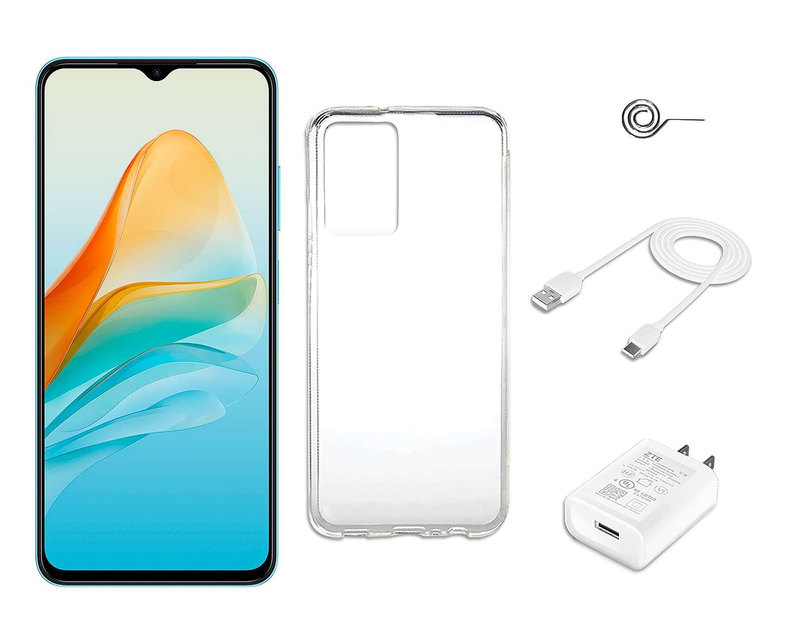 Foto 6 pulgar | Foto 5 | Telcel ZTE Axon 40 Lite 128 GB Azul