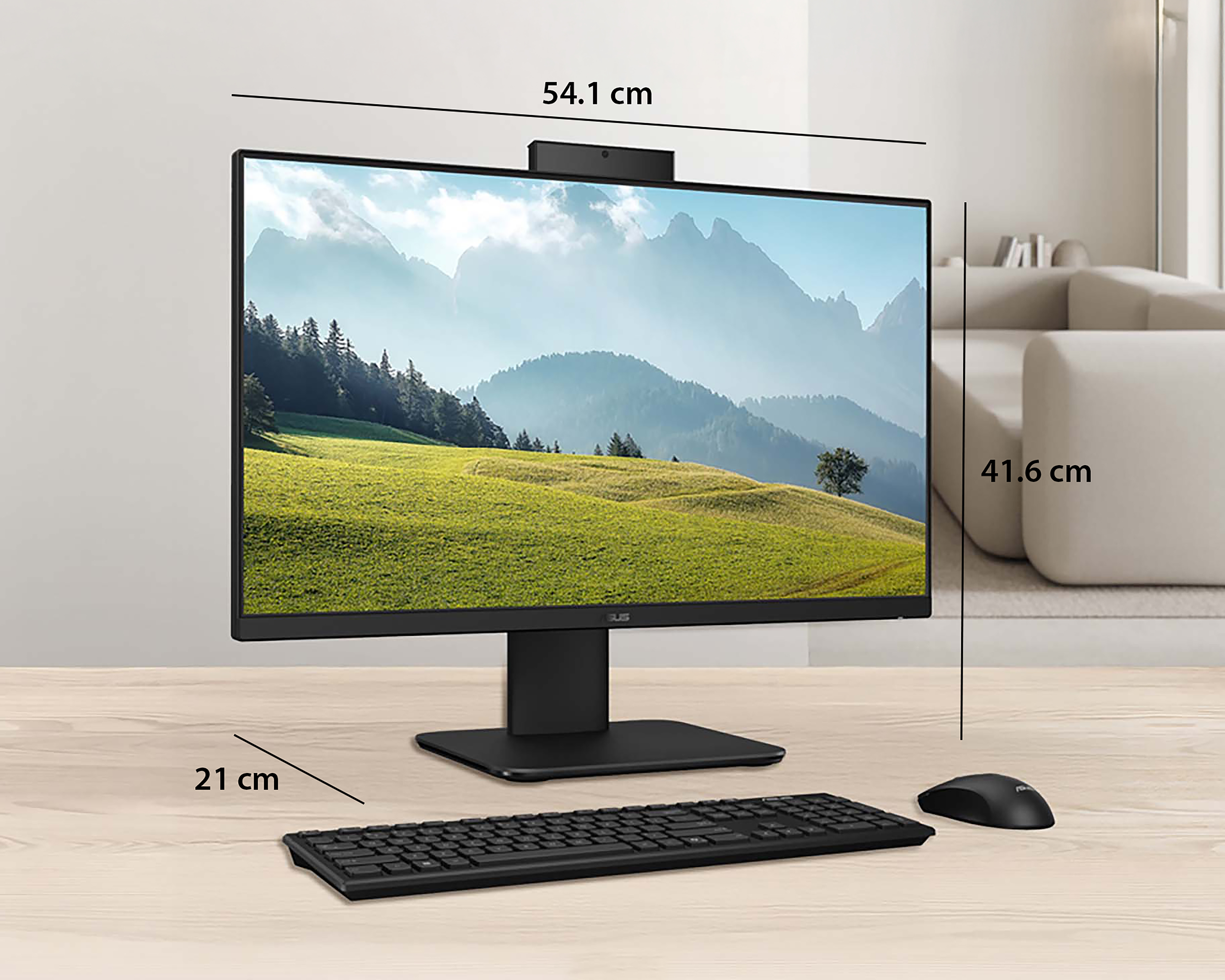 Foto 11 pulgar | Foto 10 | Computadora de Escritorio Asus V440VAK-I38G512-H1 23.8 Pulgadas Windows 11 Pro Intel Core i3 8 GB RAM DDR5 512 GB SSD Negra