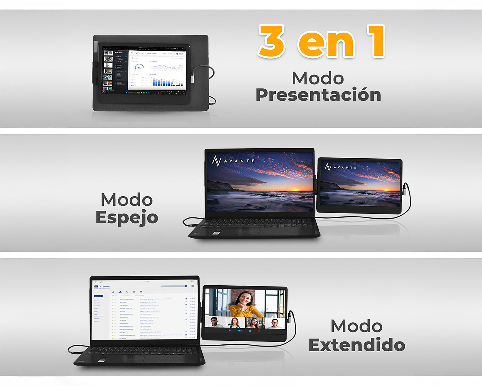 Foto 4 | Foto 4 | Monitor Avante 14.1" HD 60 Hz