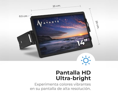 Foto 8 | Foto 8 | Monitor Avante 14.1" HD 60 Hz