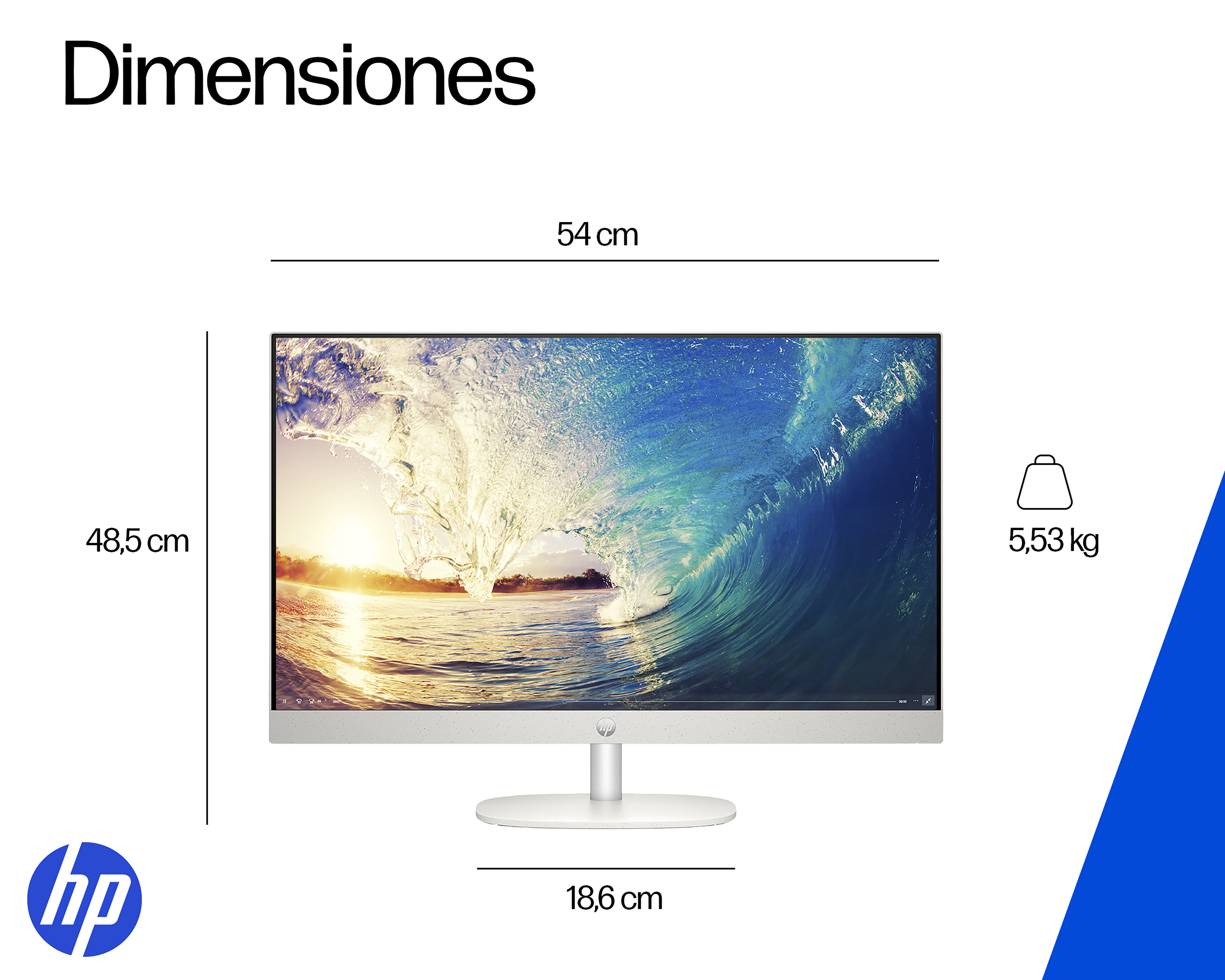 Foto 11 pulgar | Foto 10 | Computadora de Escritorio HP 24-CR0250LA 23.8 Pulgadas Windows 11 AMD Ryzen 5 8 GB RAM 512 GB SSD Blanca