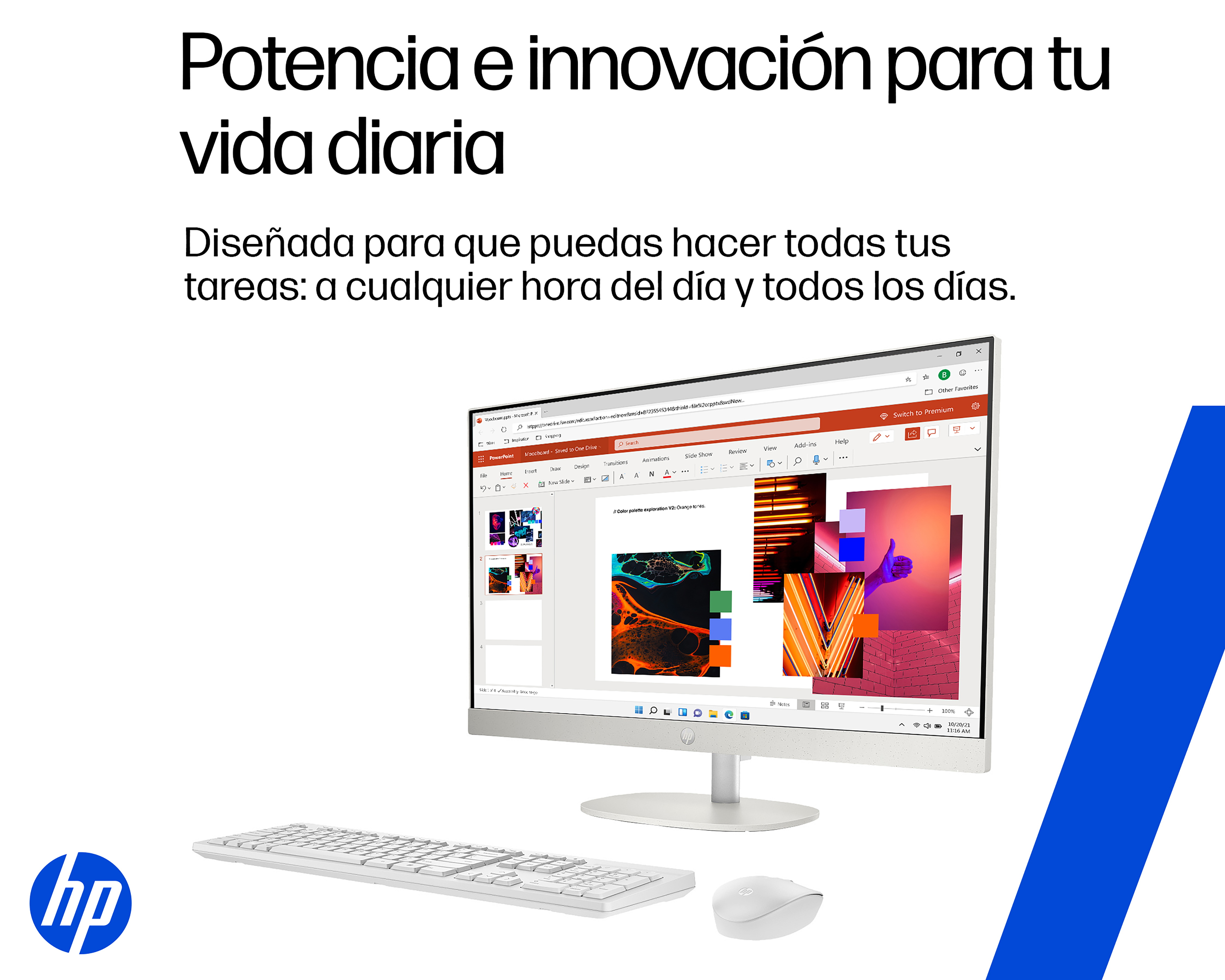 Foto 6 pulgar | Foto 5 | Computadora de Escritorio HP 24-CR0250LA 23.8 Pulgadas Windows 11 AMD Ryzen 5 8 GB RAM 512 GB SSD Blanca