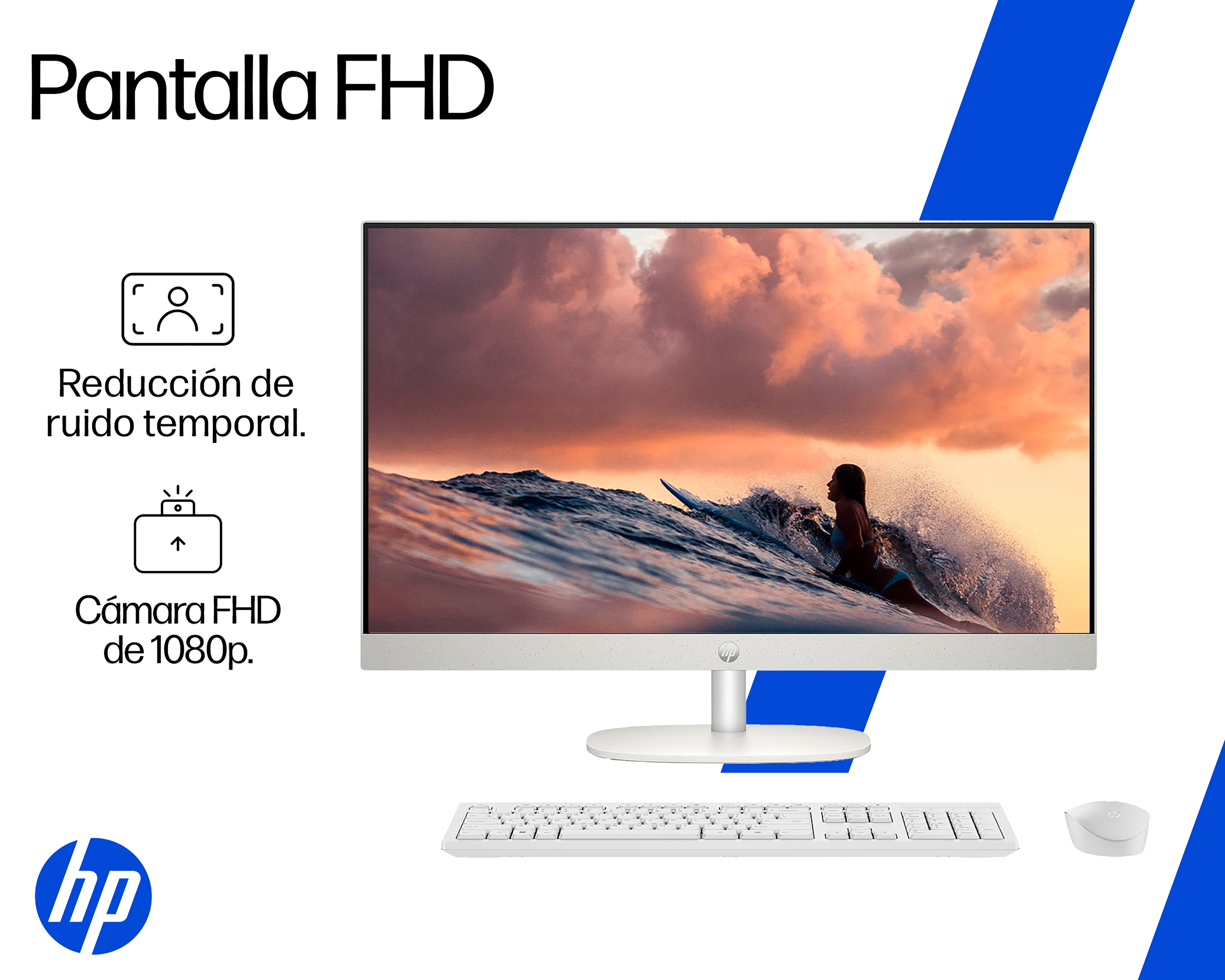 Foto 8 pulgar | Foto 7 | Computadora de Escritorio HP 24-CR0250LA 23.8 Pulgadas Windows 11 AMD Ryzen 5 8 GB RAM 512 GB SSD Blanca