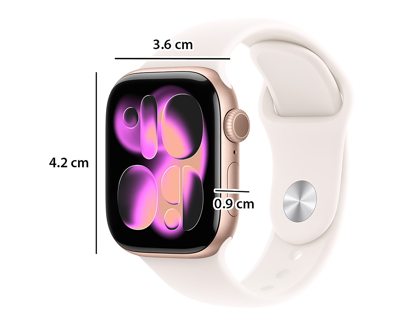 Foto 11 pulgar | Foto 10 | Apple Watch Series 11 42 mm Oro Rosa