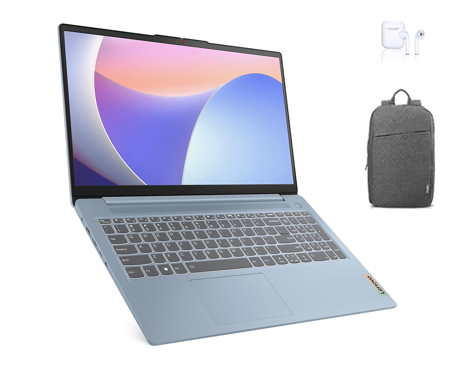 Laptop Lenovo 15IAN8 15.6 Pulgadas Windows 11 Intel Core i3 8 GB RAM 512 GB SSD Azul