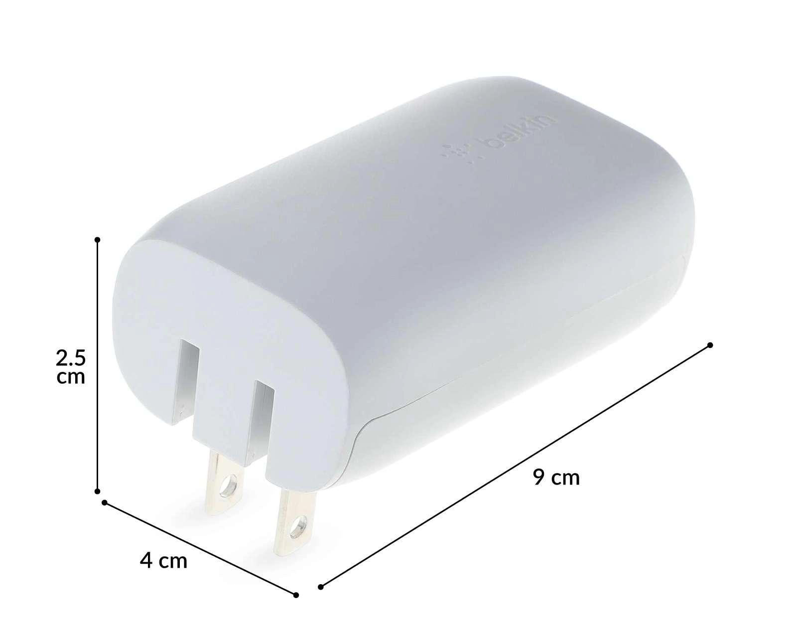 Foto 5 | Foto 5 | Adaptador de Corriente Belkin con 2 Puertos 18 w