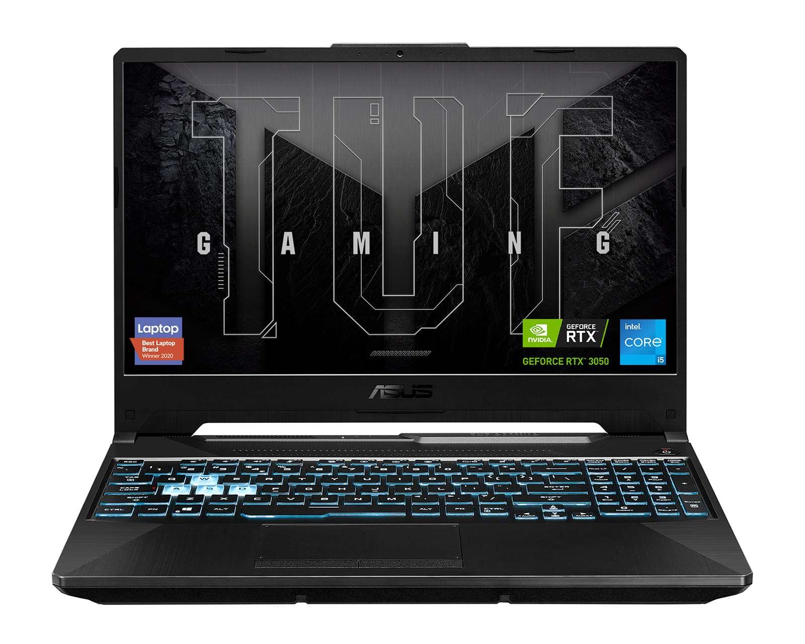 Laptop Gamer Asus FX506HCB-HN144W Windows 11 Intel Core i5 NVIDIA GeForce RTX 3050 8 GB RAM 512 SSD Negra