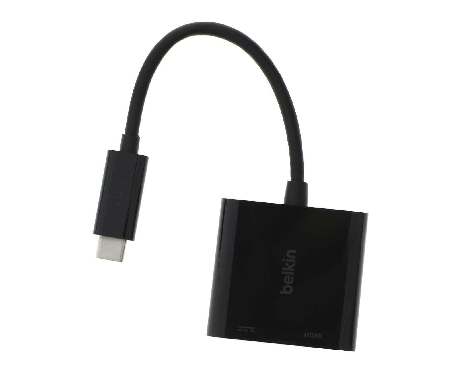 Foto 4 pulgar | Foto 3 | Adaptador Convertidor Belkin USB tipo C - HDMI + Carga