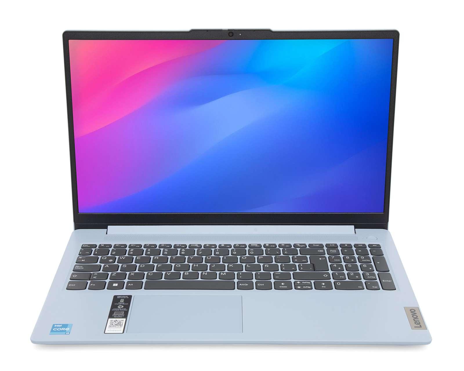 Foto 3 pulgar | Foto 2 | Laptop Lenovo Ideapad Slim 3 15.6" Windows 11 Intel Core i3 8 GB RAM 256 SSD Azul
