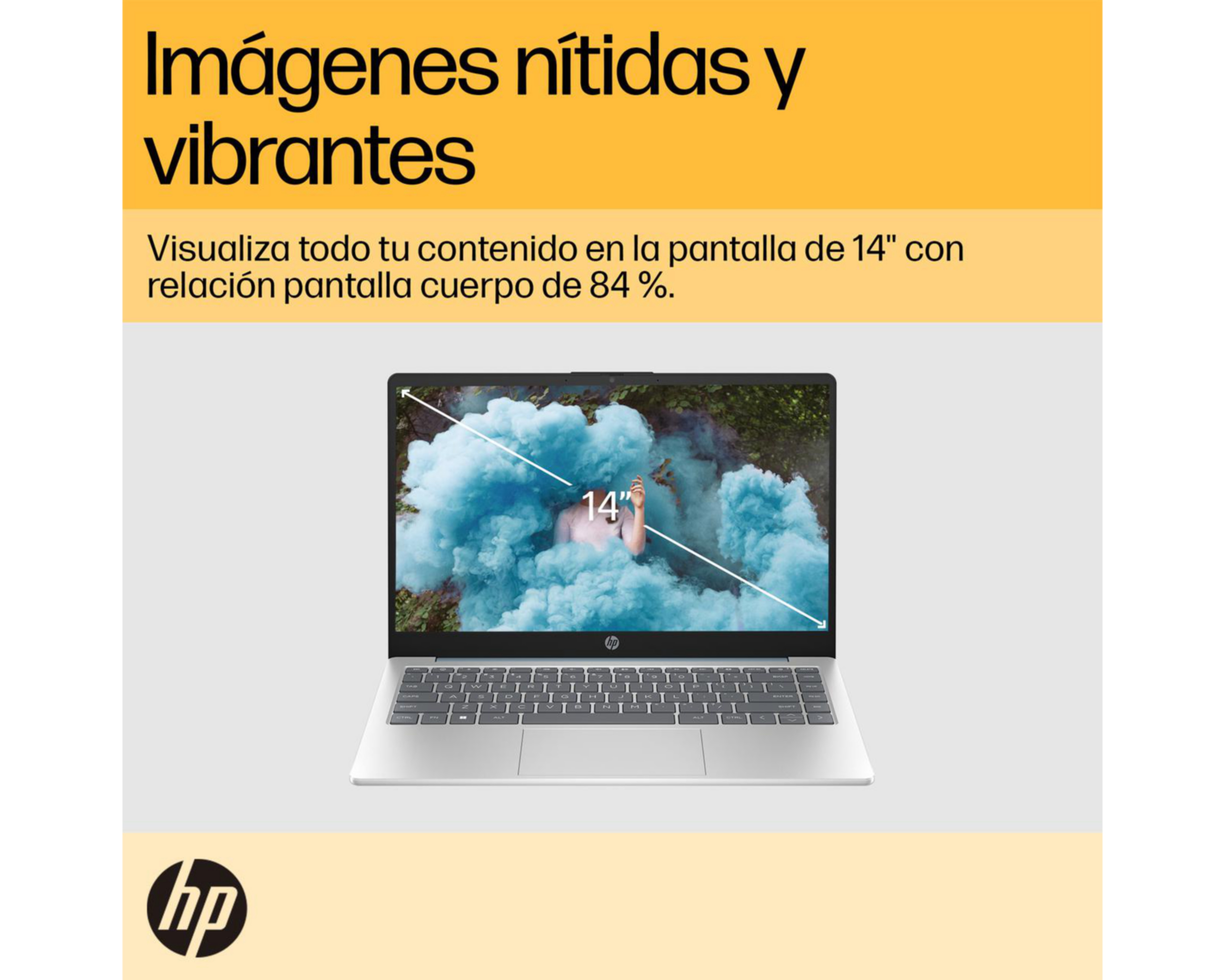 Foto 10 pulgar | Foto 9 | Laptop HP 14-EM0002LA 14" Ryzen 5-7520u 8 GB RAM 512 GB SSD Gris
