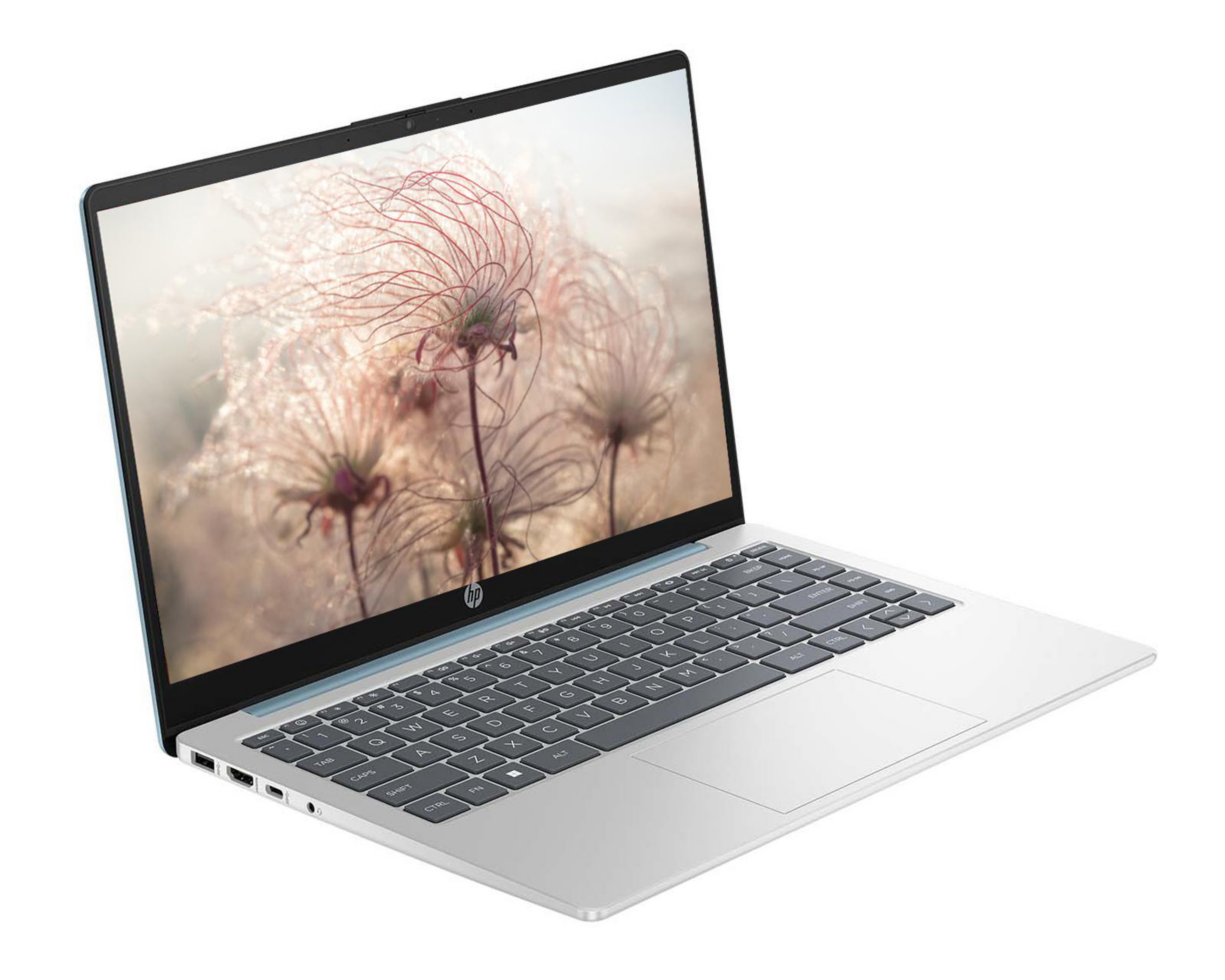 Foto 5 pulgar | Foto 4 | Laptop HP 14-EM00 14" Windows Ryzen 3  8 GB RAM 256 GB SSD Plateada + Mouse Inalámbrico 150 + McAfee