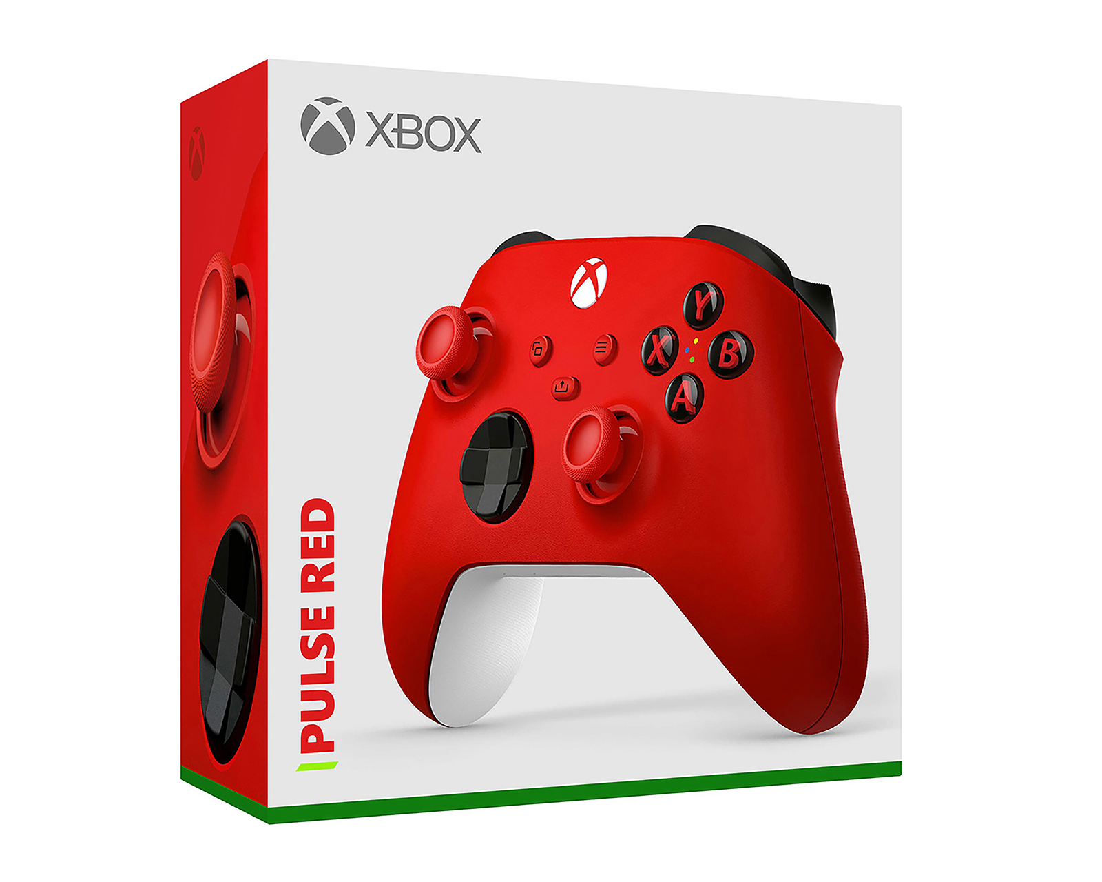 Control Inalámbrico para Xbox Microsoft Pulse Red Rojo Nuevo