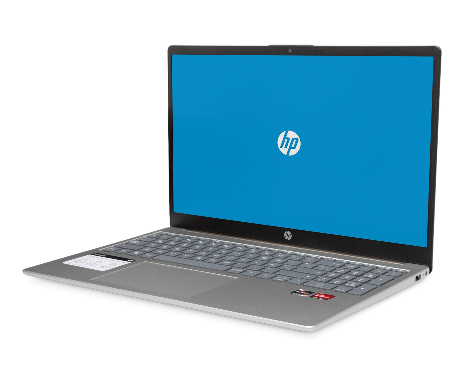 Foto 3 pulgar | Foto 2 | Laptop HP 15-FC0000LA 15.6" AMD Ryzen 3-7320u 8 GB RAM 512 SSD Dorado