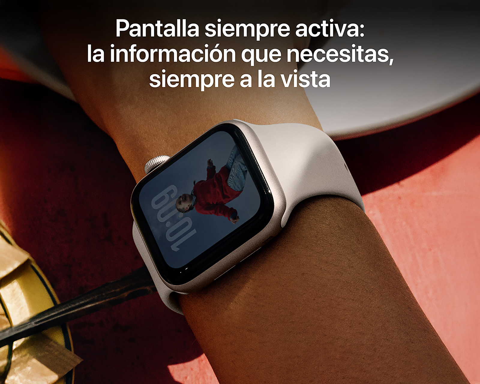 Foto 5 | Foto 5 | Apple Watch SE 3 44 mm Blanco Estelar