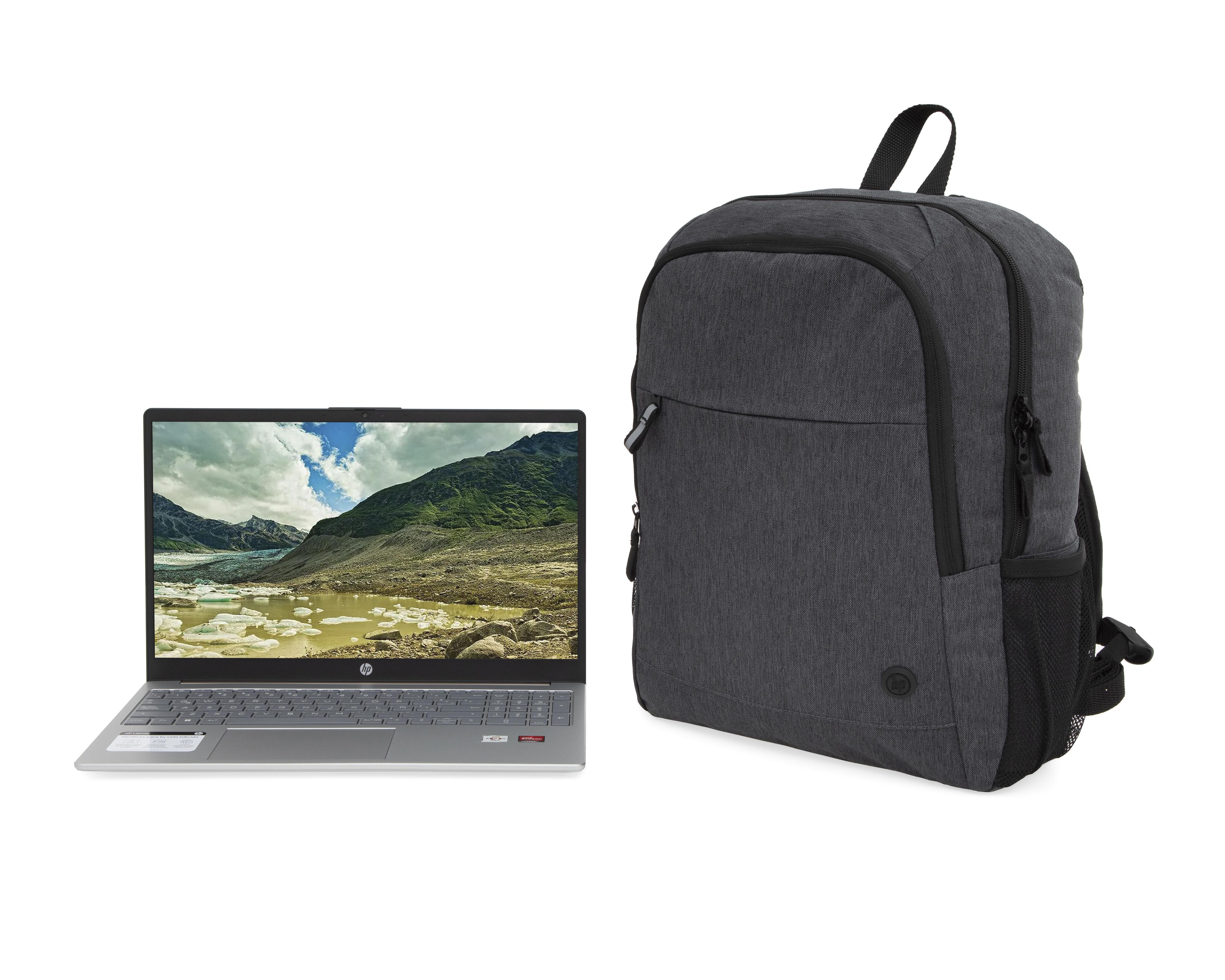 Foto 2 pulgar | Foto 1 | Laptop HP 15-FC0003LA 15.6" Windows 11 AMD Athlon Silver 8 GB RAM 256 GB SSD Dorado