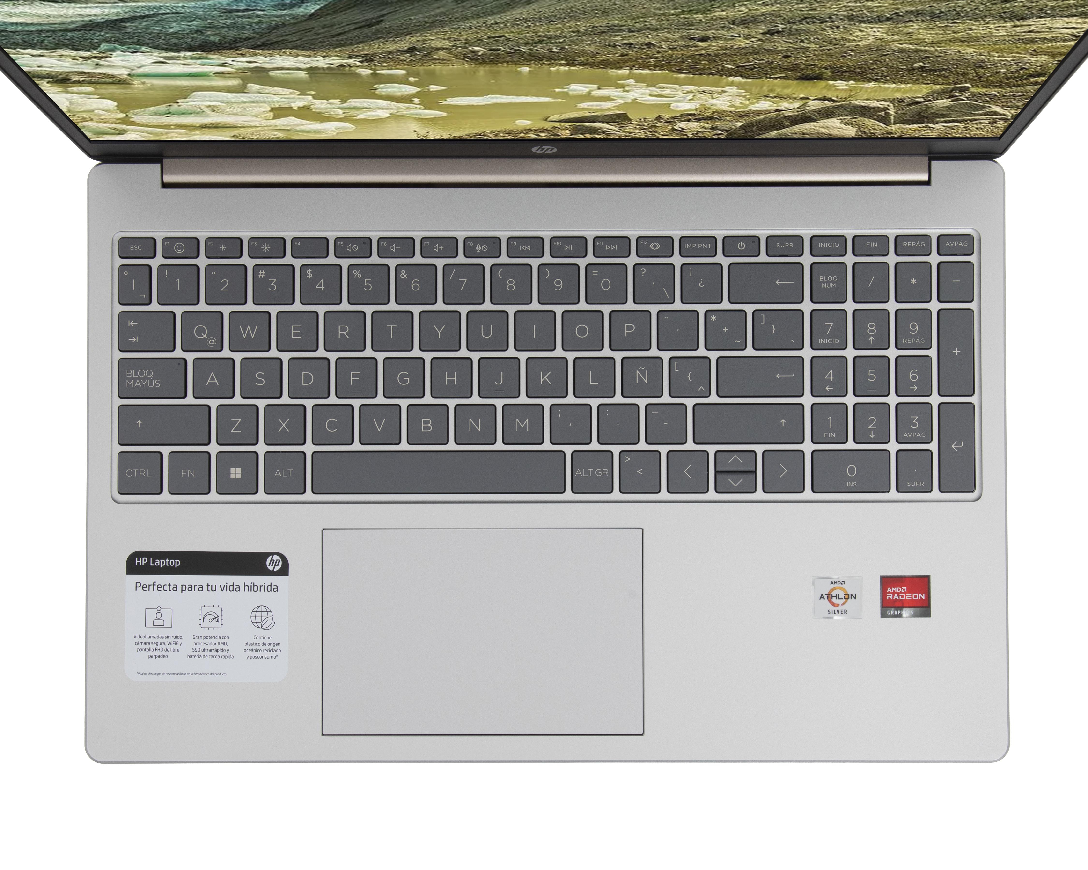 Foto 6 | Foto 6 | Laptop HP 15-FC0003LA 15.6" Windows 11 AMD Athlon Silver 8 GB RAM 256 GB SSD Dorado