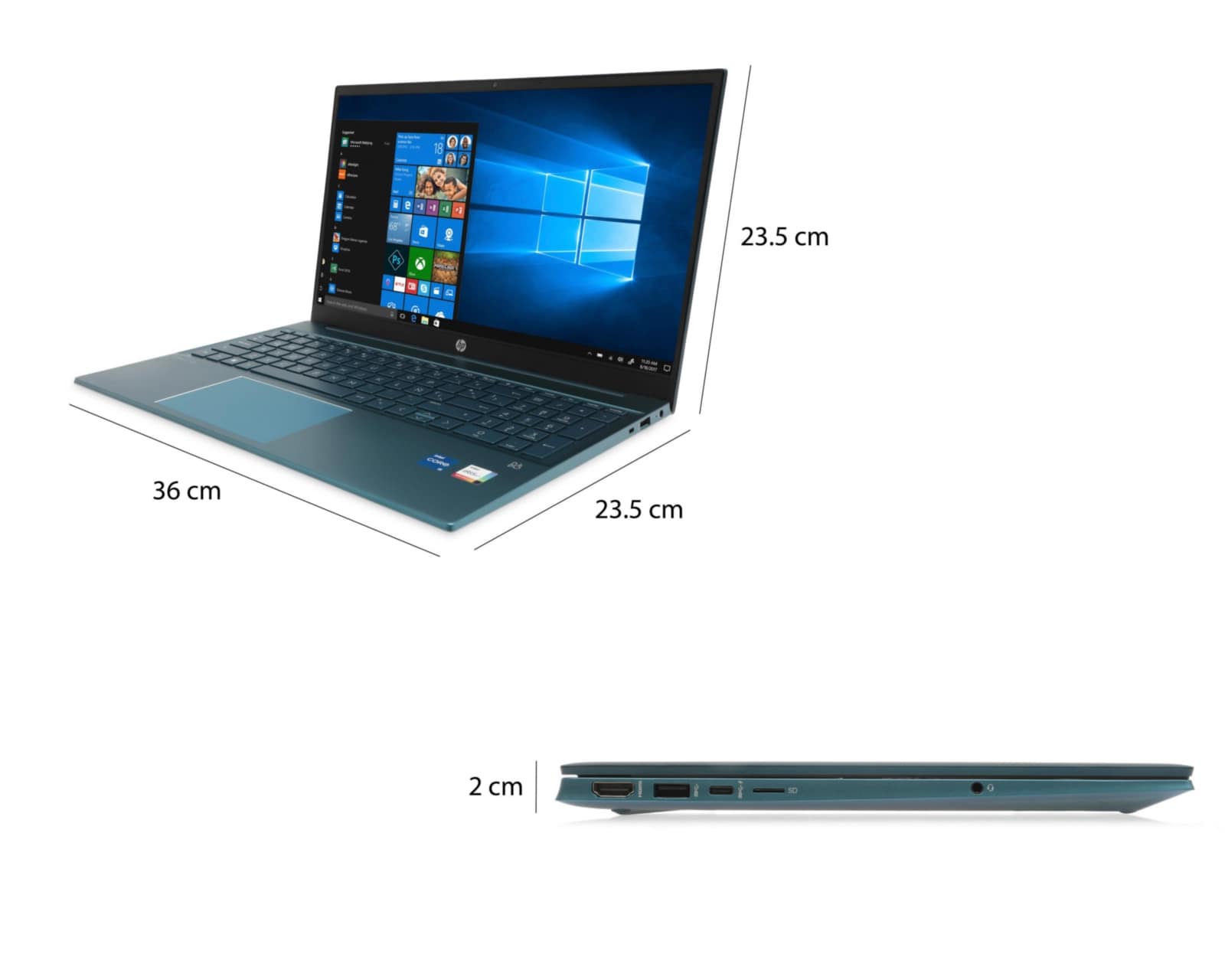 Foto 8 pulgar | Foto 7 | Laptop HP Pavilion 15-EG0510LA 15.6" Intel Core i5 12 GB RAM de 512 GB SSD Azul