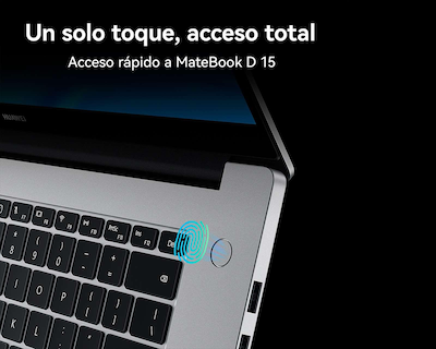 Foto 3 | Foto 3 | Laptop Huawei Matebook D15 15.6" Windows 11 AMD Ryzen 7 16 GB RAM 512 GB SSD Plata