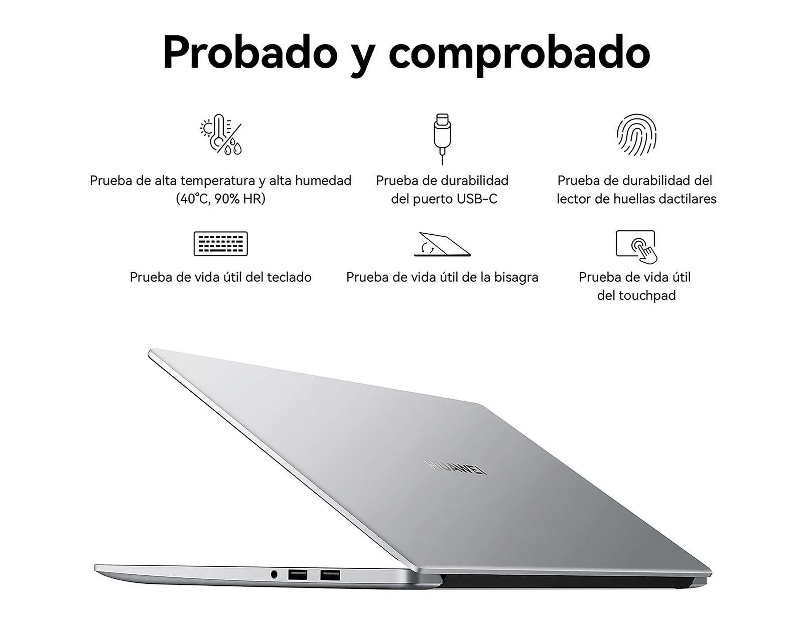 Foto 4 | Foto 4 | Laptop Huawei Matebook D15 15.6" Windows 11 AMD Ryzen 7 16 GB RAM 512 GB SSD Plata