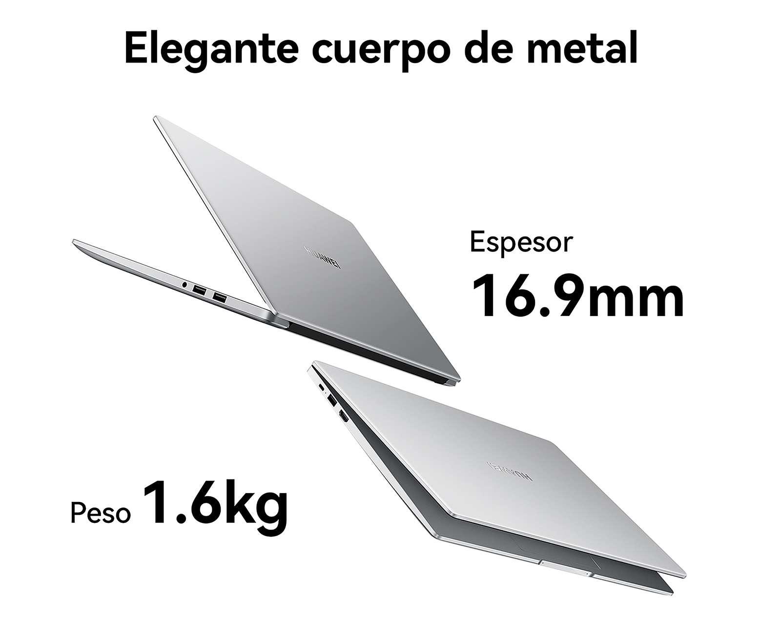 Foto 6 pulgar | Foto 5 | Laptop Huawei Matebook D15 15.6" Windows 11 AMD Ryzen 7 16 GB RAM 512 GB SSD Plata