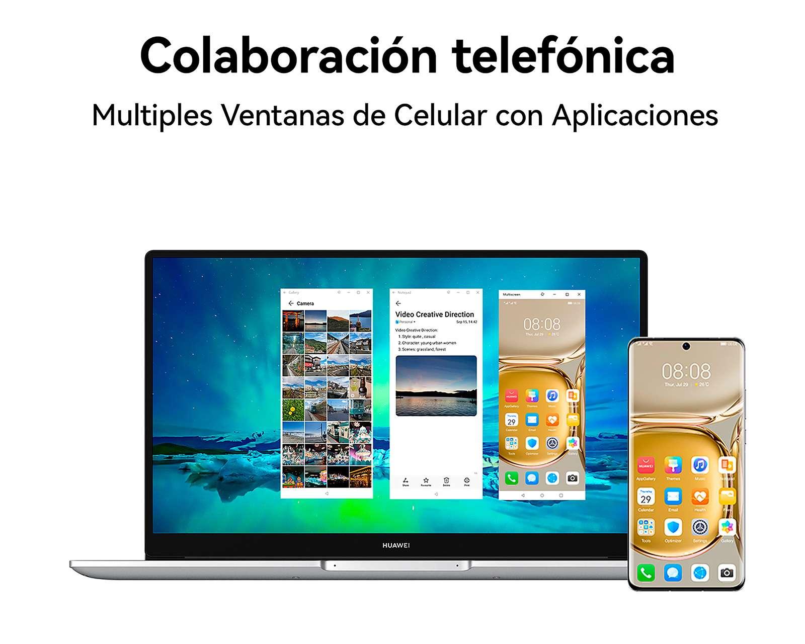 Foto 10 pulgar | Foto 9 | Laptop Huawei Matebook D15 15.6" Windows 11 AMD Ryzen 7 16 GB RAM 512 GB SSD Plata