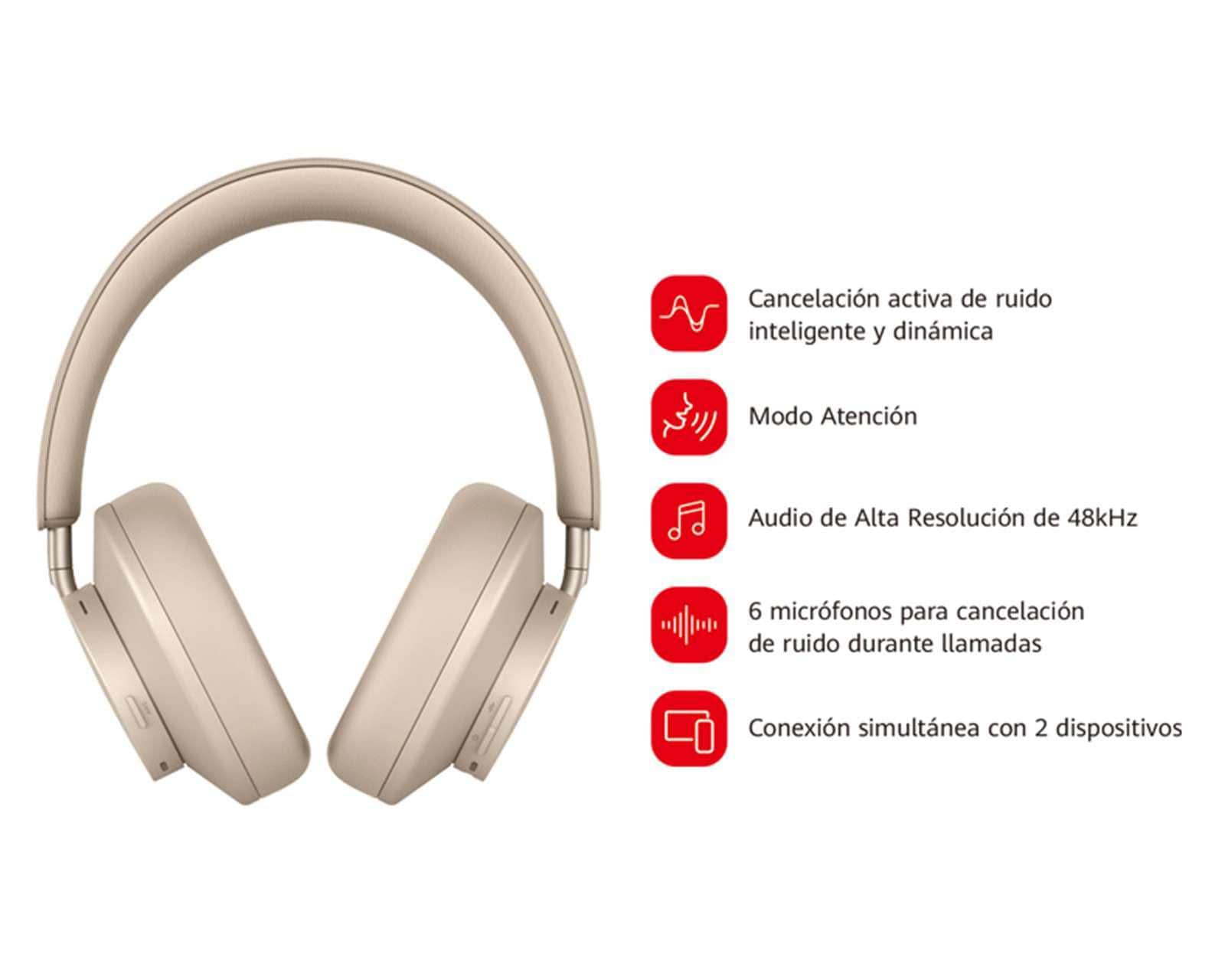 Foto 7 | Foto 7 | Audífonos de Diadema Inalámbricos Huawei con Noise Cancelling FREEBUDS STUDIO