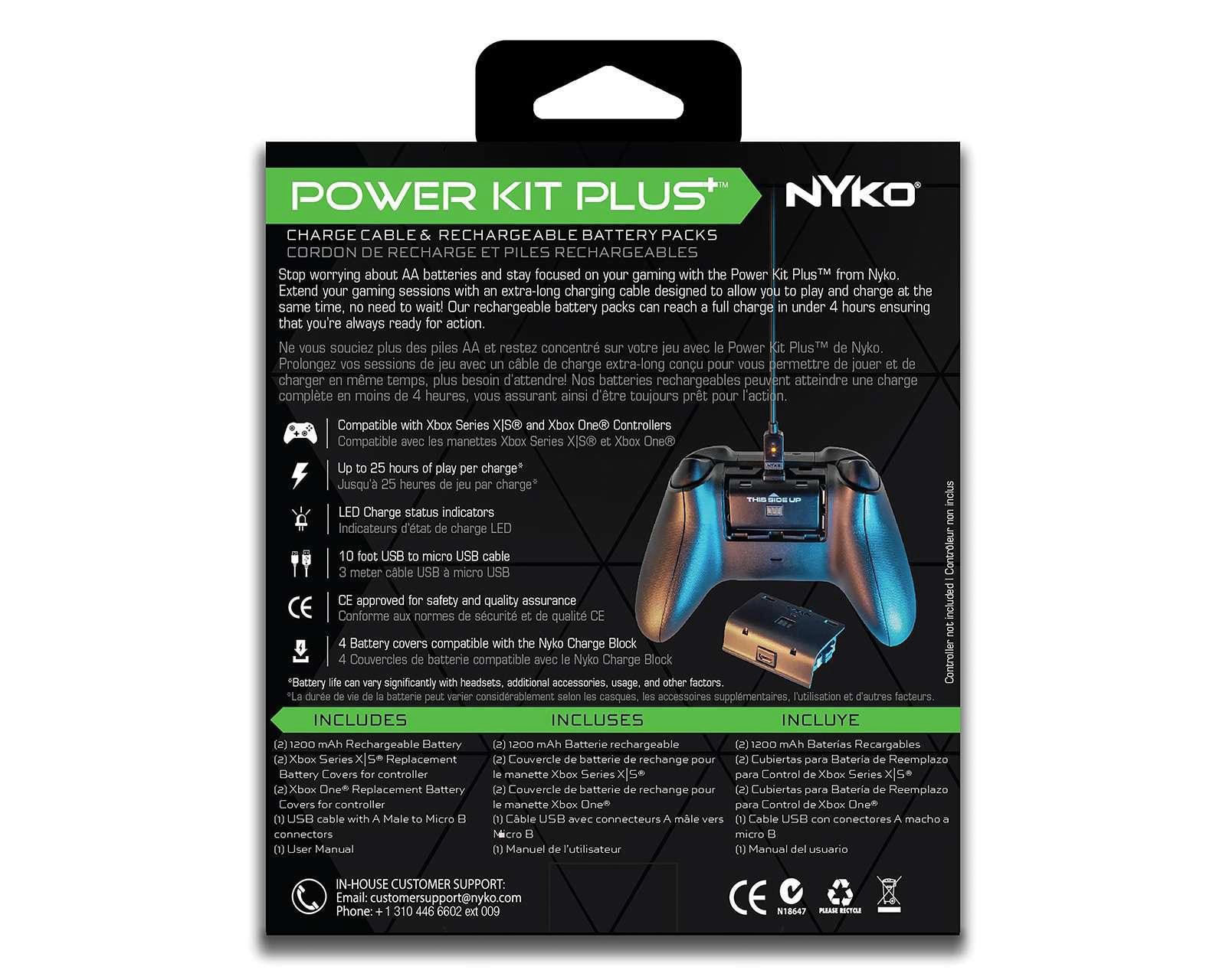 Foto 4 pulgar | Foto 3 | Kit de Carga Plus Nyko para Xbox One/Xbox Series X