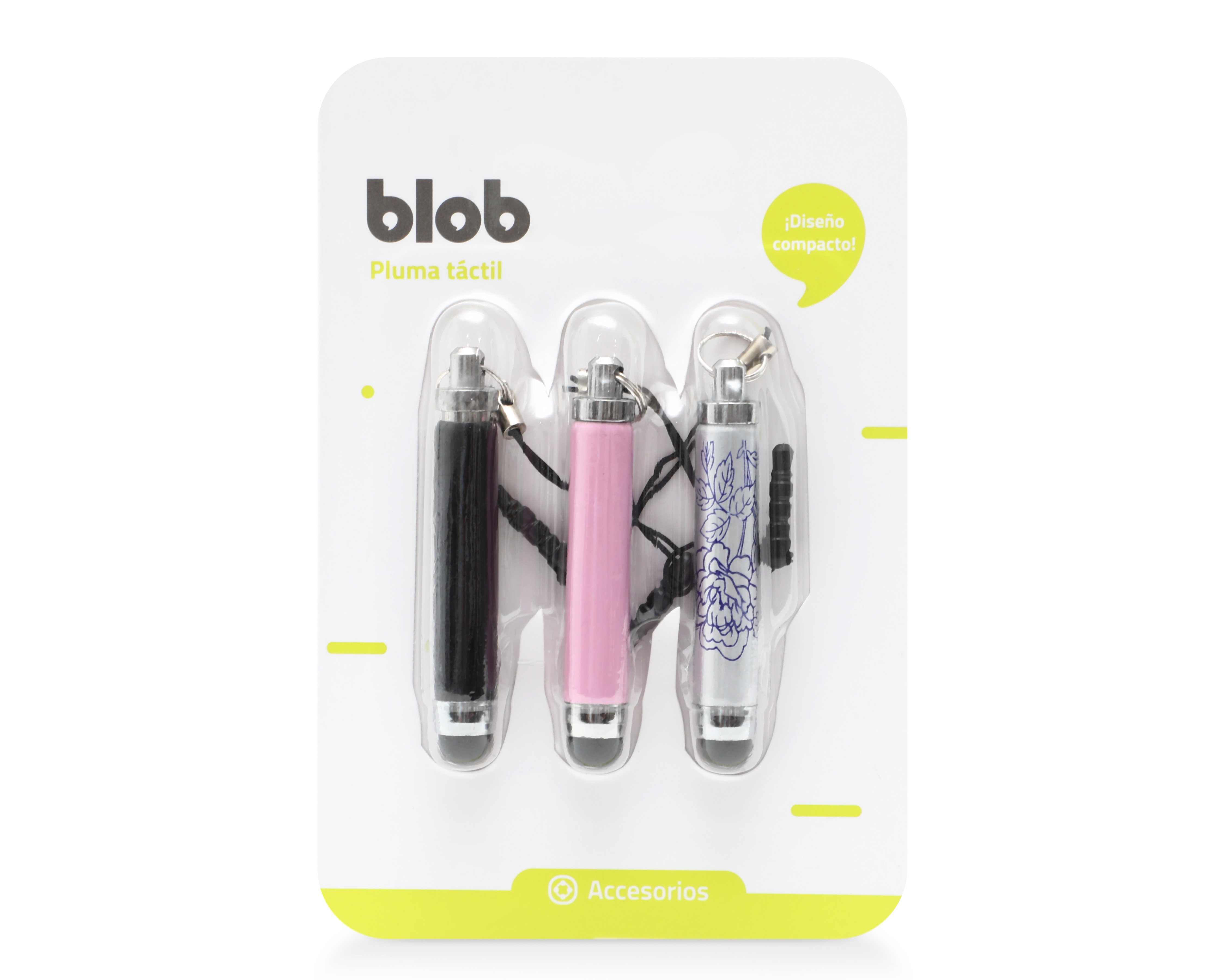 Pluma Táctil Blob 3 Piezas