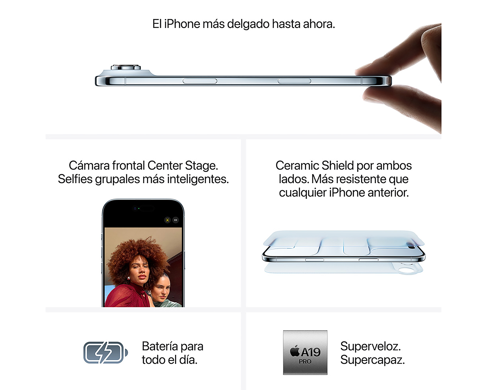 Foto 6 | Foto 6 | Preventa iPhone Air Telcel 256 GB Oro Claro