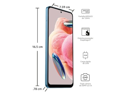 Foto 8 | Foto 8 | Movistar Xiaomi Redmi Note 12 128 GB Azul