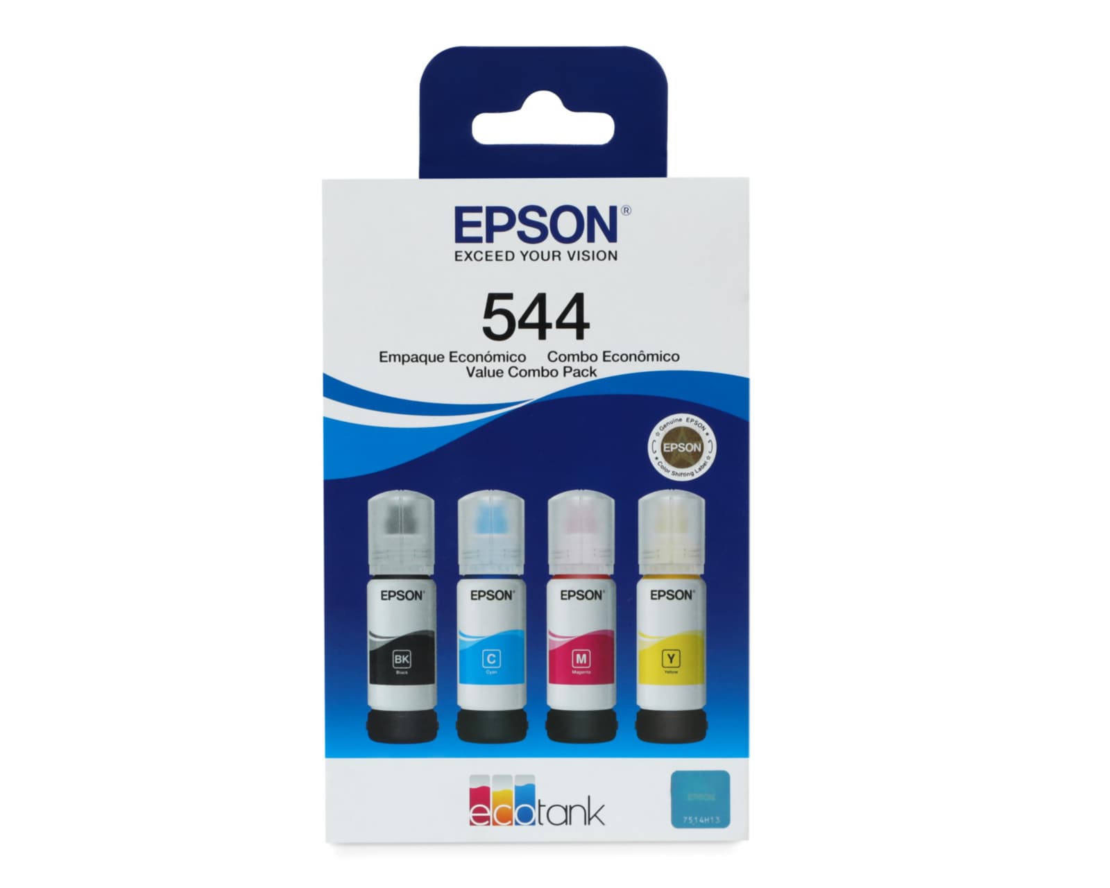 Foto 1 | Foto 1 | Botellas de Tinta Original Epson T544 Multicolor