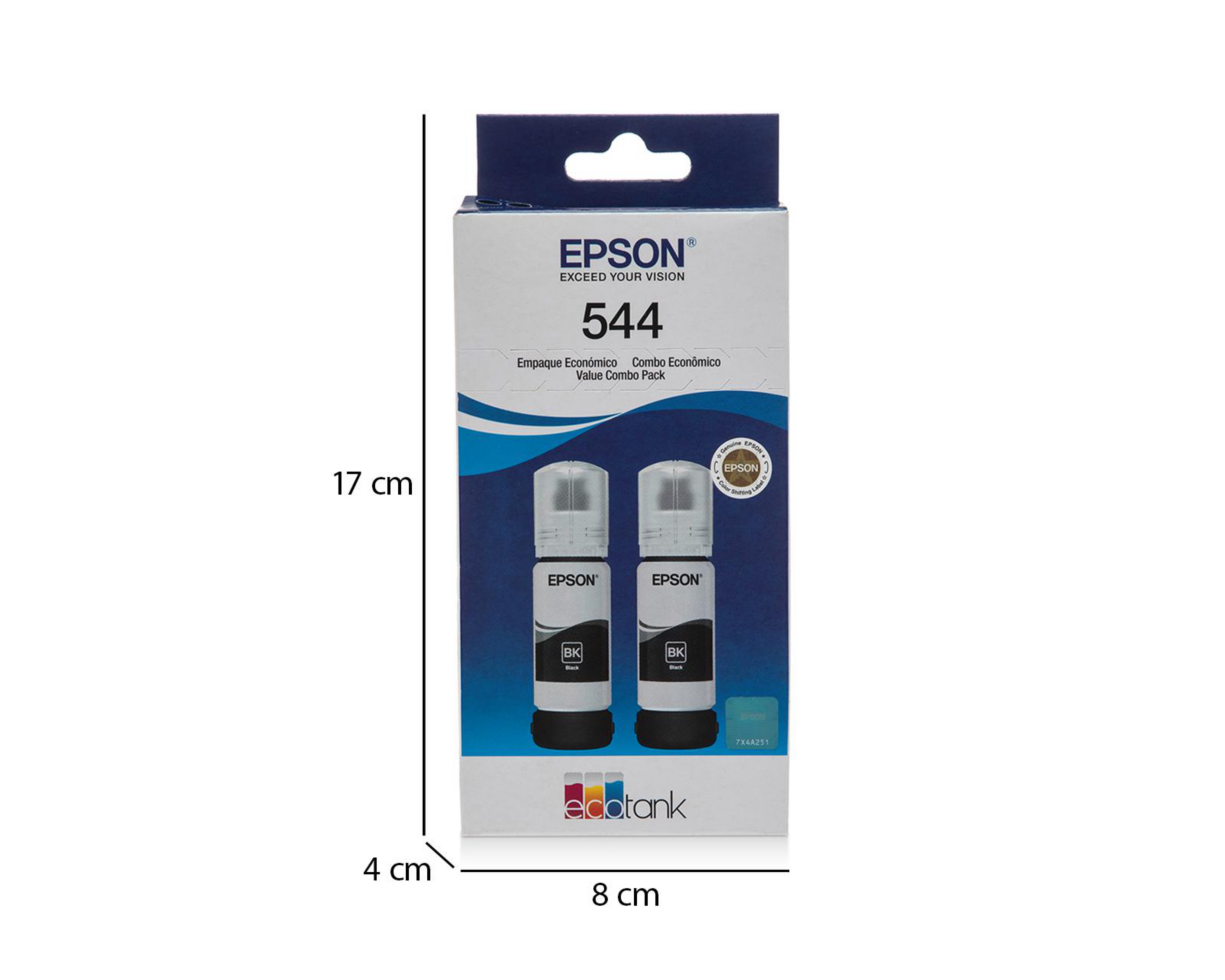 Foto 4 pulgar | Foto 3 | Tinta Original Epson T544 Negro