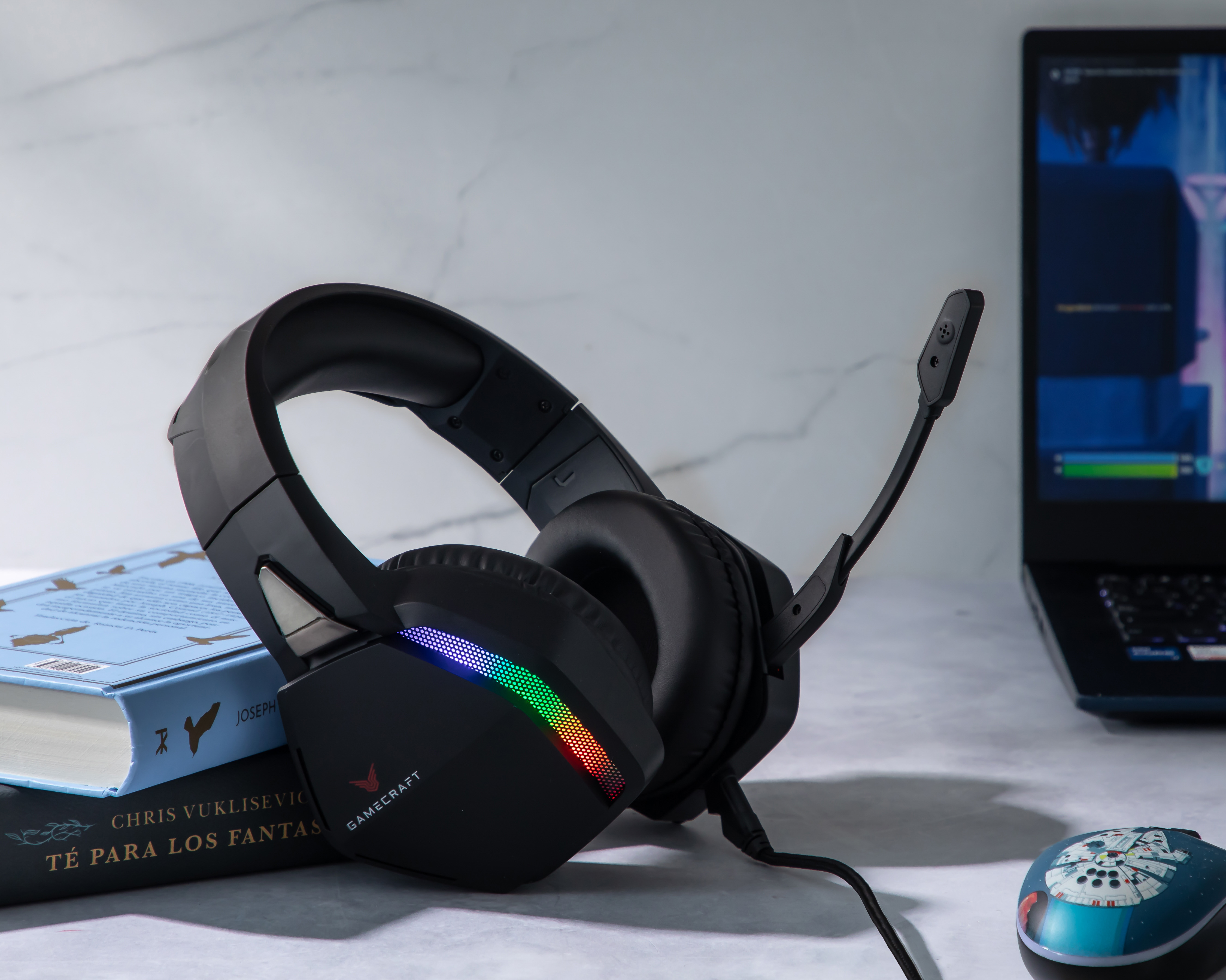 Foto 6 pulgar | Foto 5 | Audífonos Alámbricos Gamecraft con Micrófono Tritium AD1300