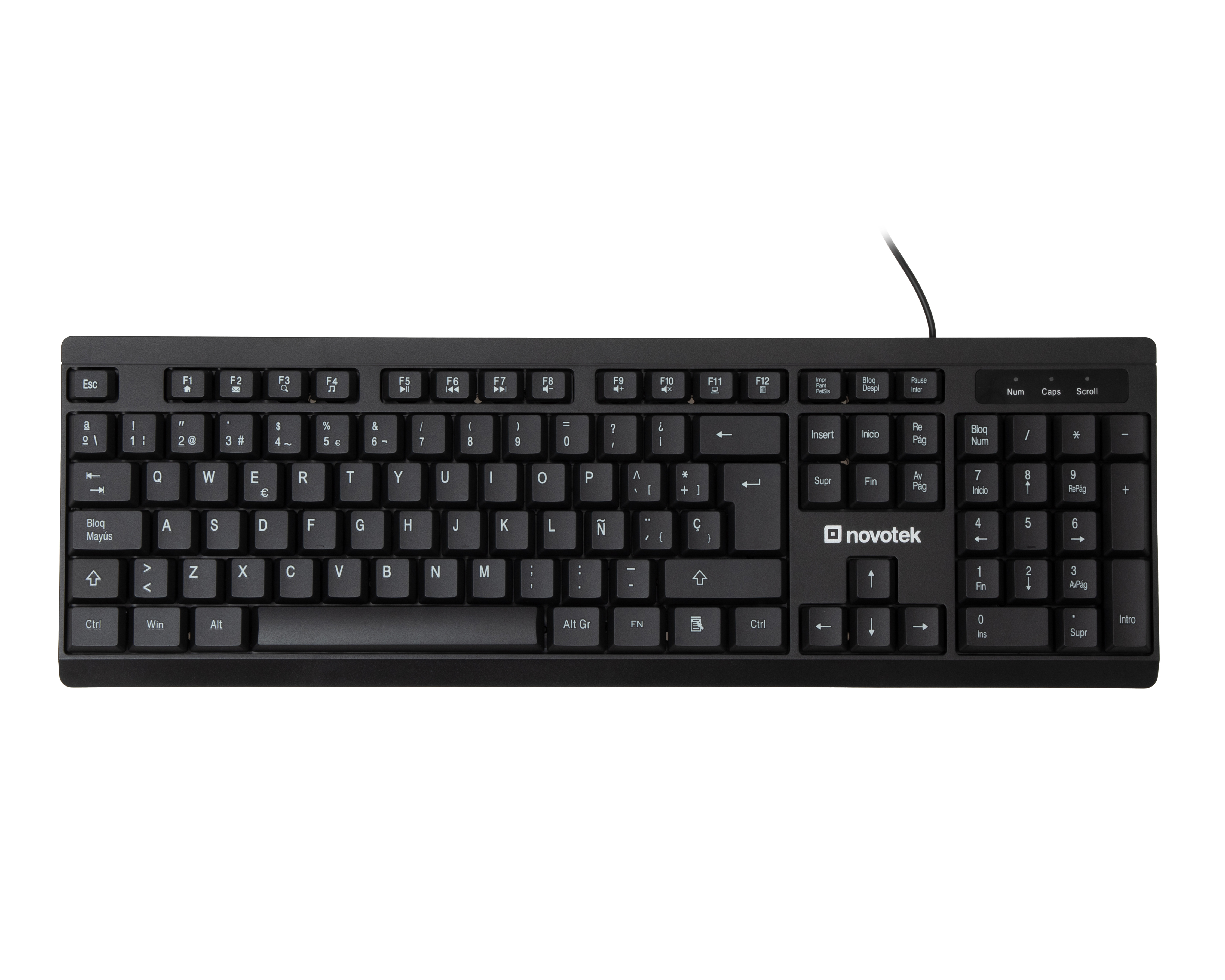 Foto 2 | Foto 2 | Teclado Alámbrico Novotek TA-120