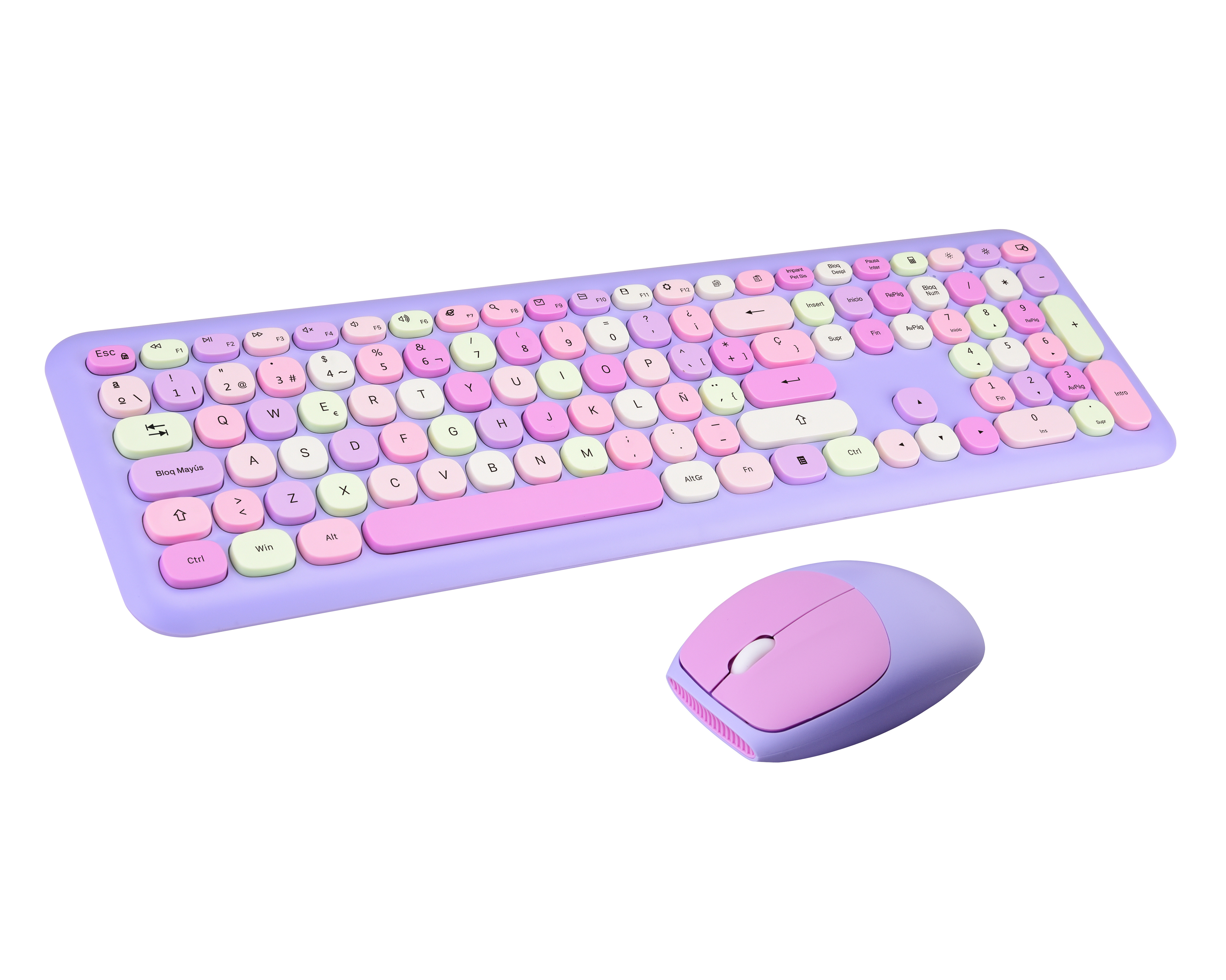Foto 4 pulgar | Foto 3 | Combo de Teclado y Mouse Inalámbrico Novotek CBM-150 2 Piezas
