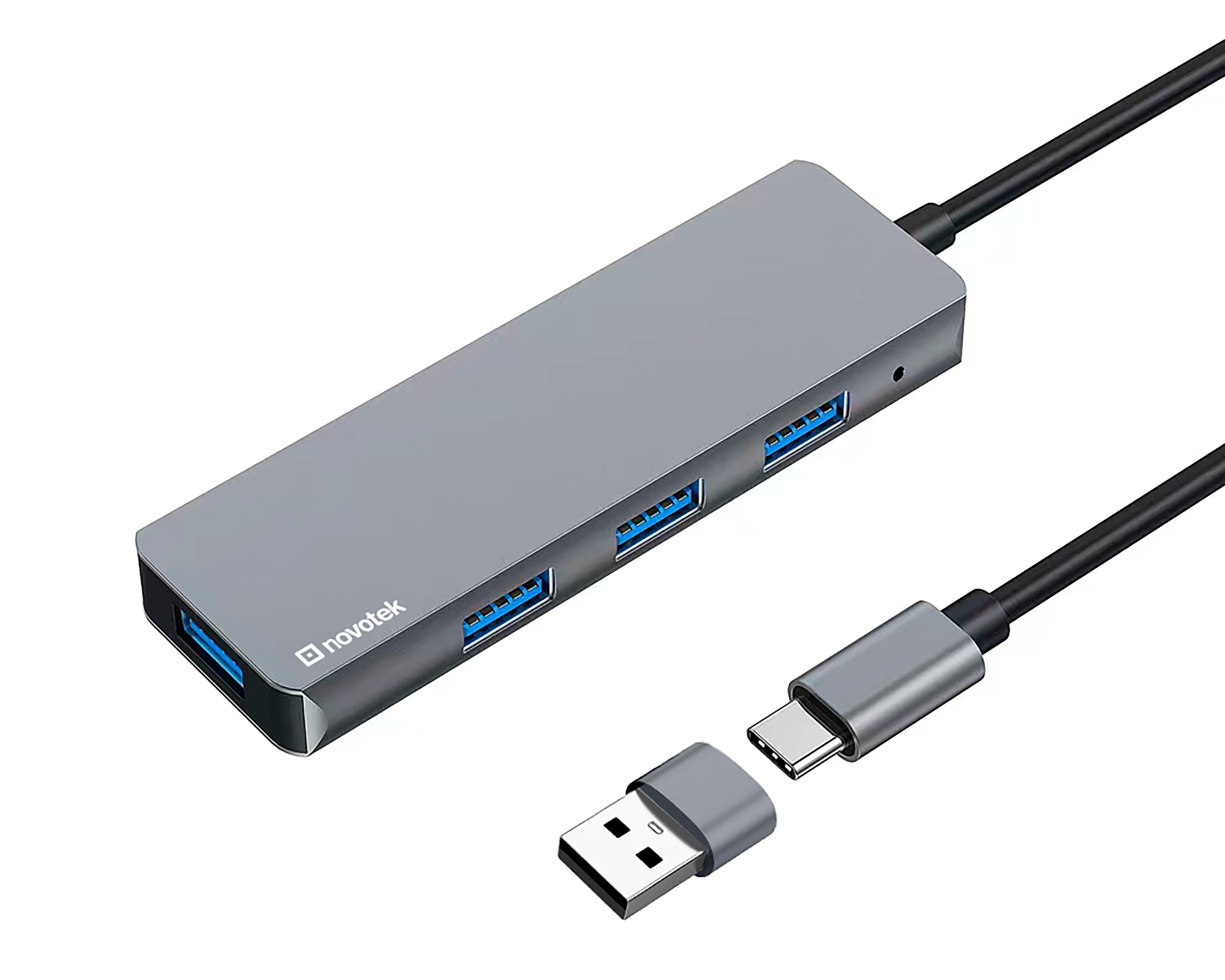 Foto 3 | Foto 3 | Adaptador Convertidor Novotek USB C a USB 3.0 + 2.0