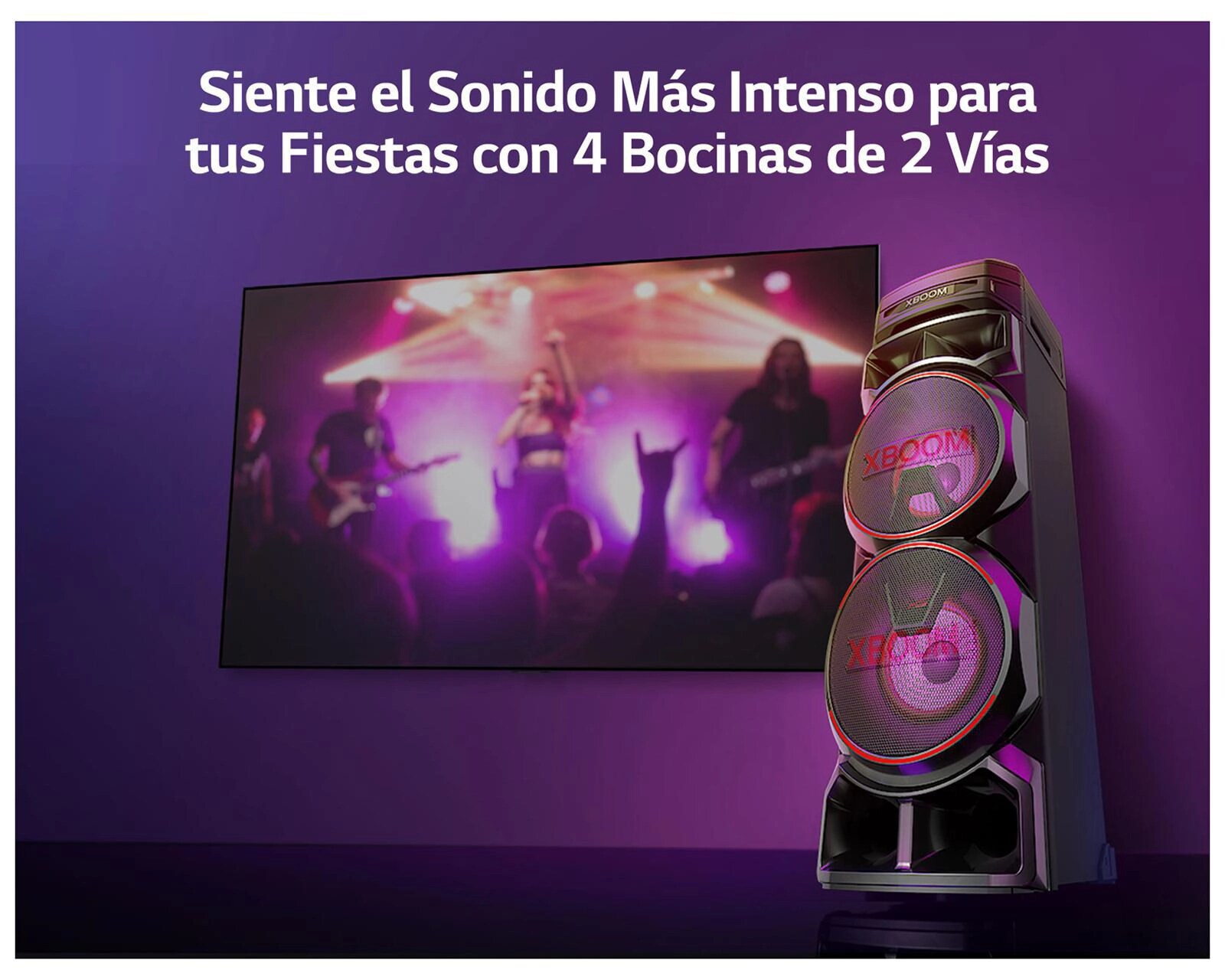 Foto 5 pulgar | Foto 4 | Bocina Portátil LG RNC9 500 w